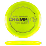 Climo Disc Golf Victory Line Champ - Fluorescent Yellow - Powergrip USA
