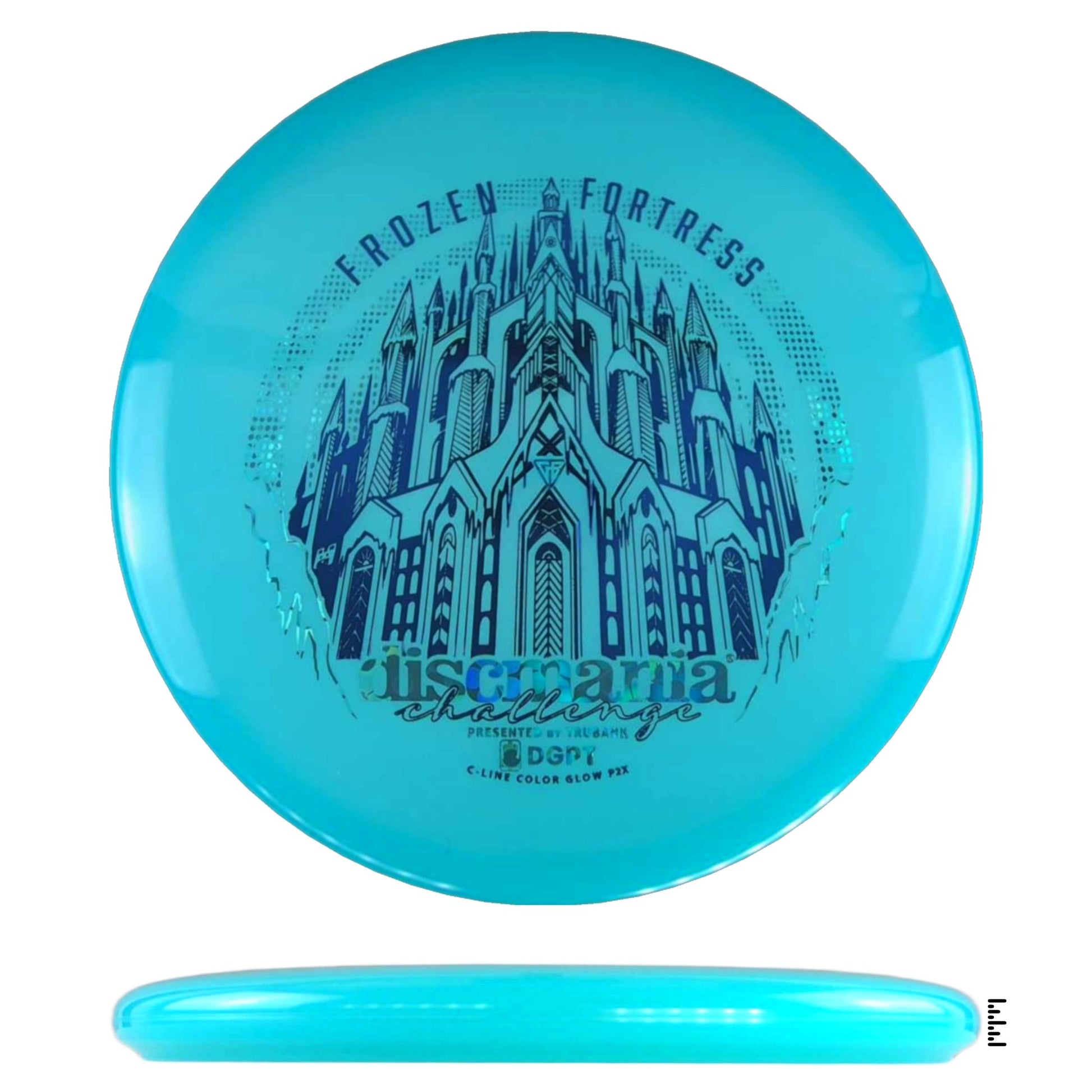 Discmania Color Glow C - line P2x - Discmania Challenge Fundraiser - Turquoise - Powergrip USA