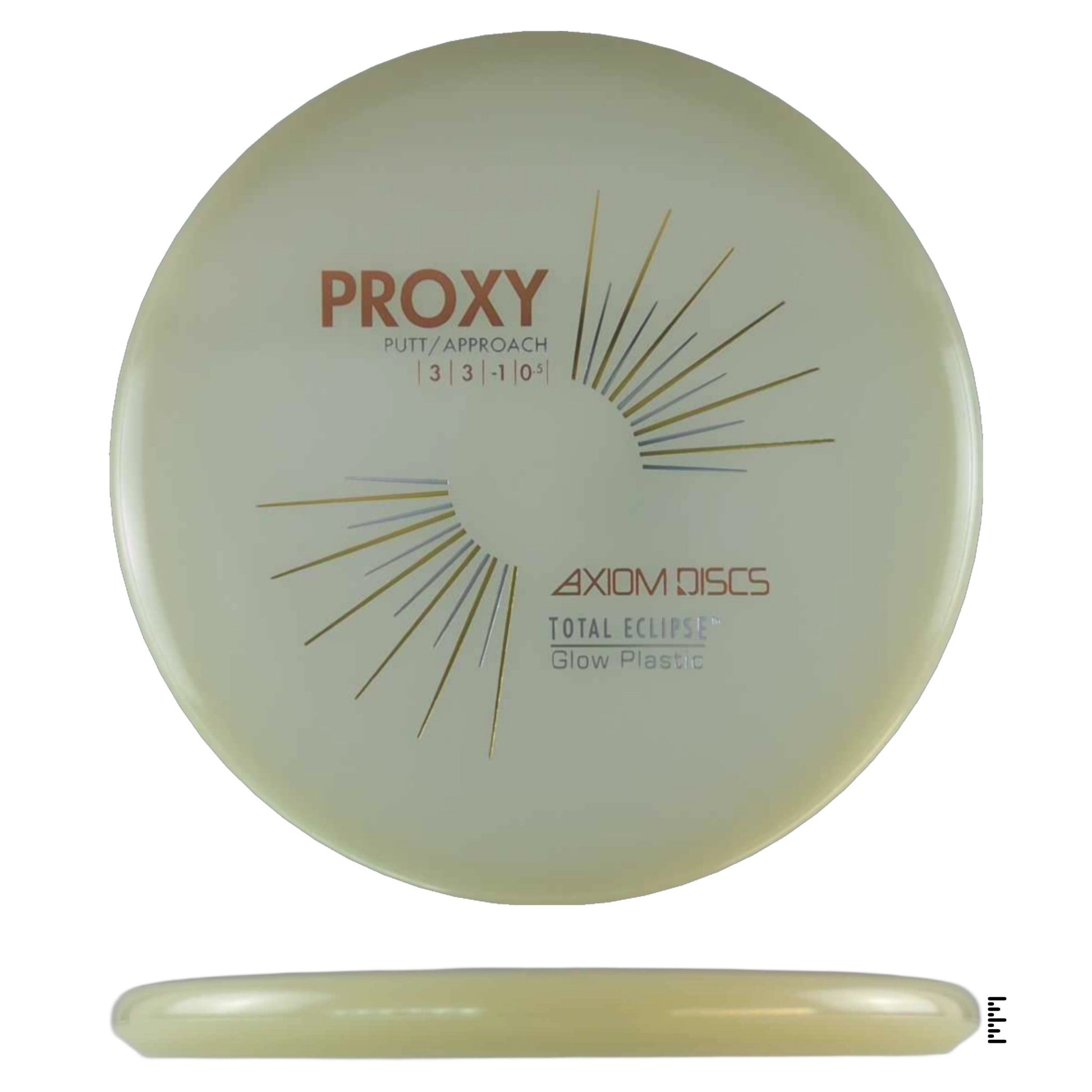 Axiom Discs Total Eclipse Proxy - Glow - Powergrip USA