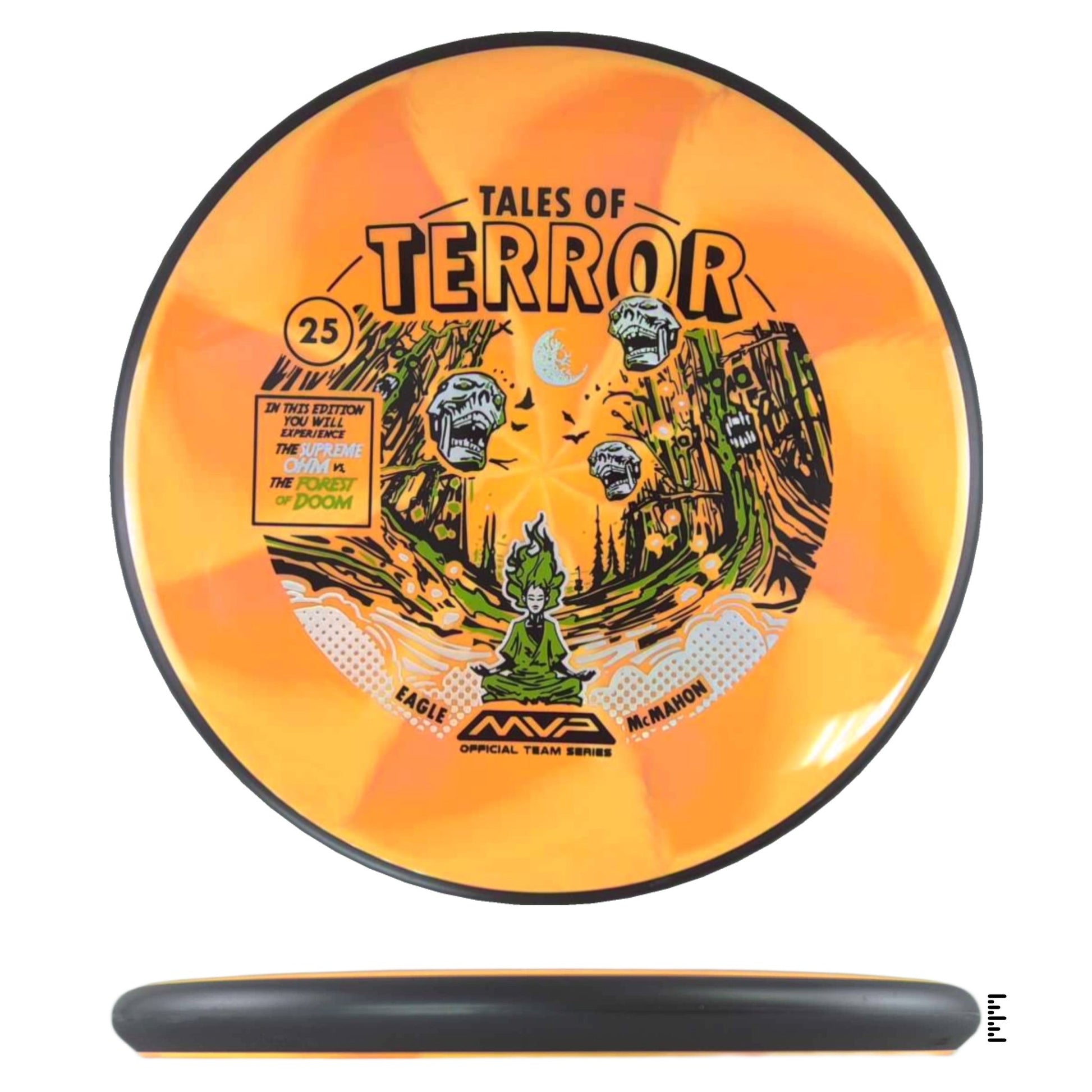 MVP Disc Sports Cosmic Neutron Ohm - 2025 Halloween Special Edition - Orange - Powergrip USA