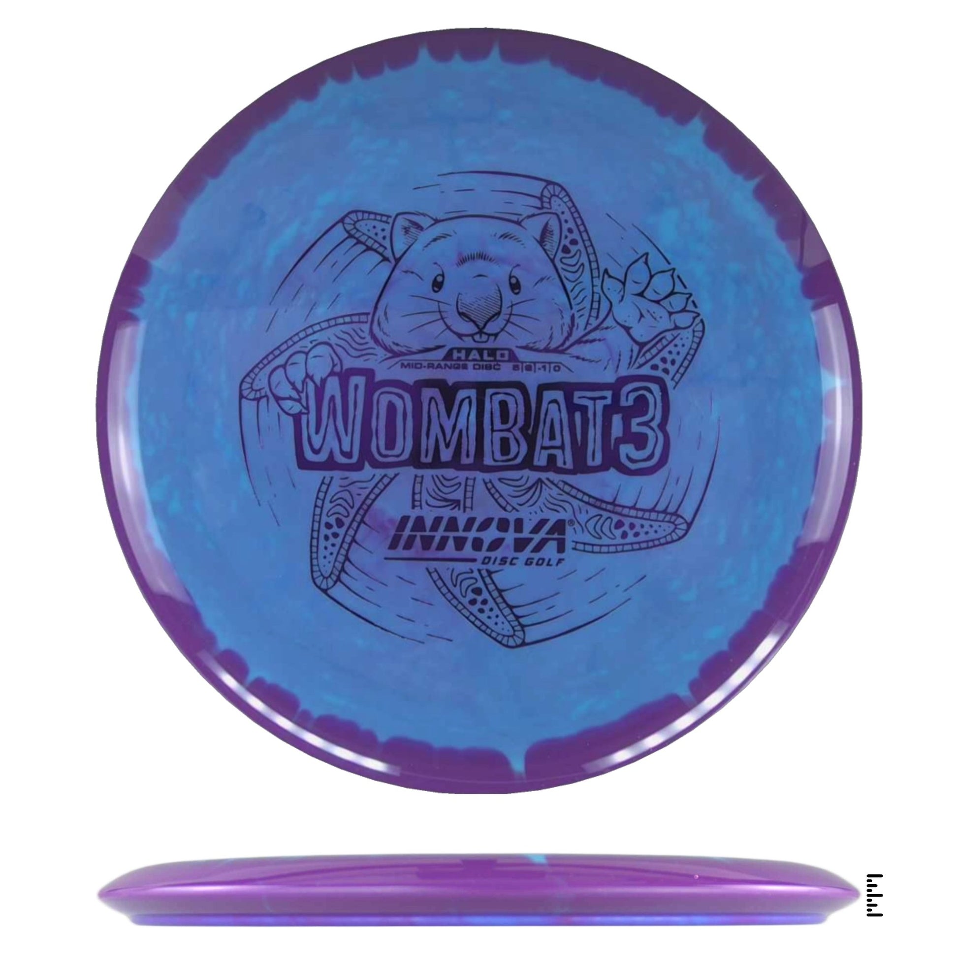 Innova Halo Star Wombat3 - Blue / Violet - Powergrip USA