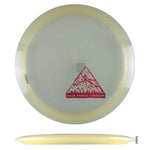 Disc golf disc with Paige Pierce Passion design