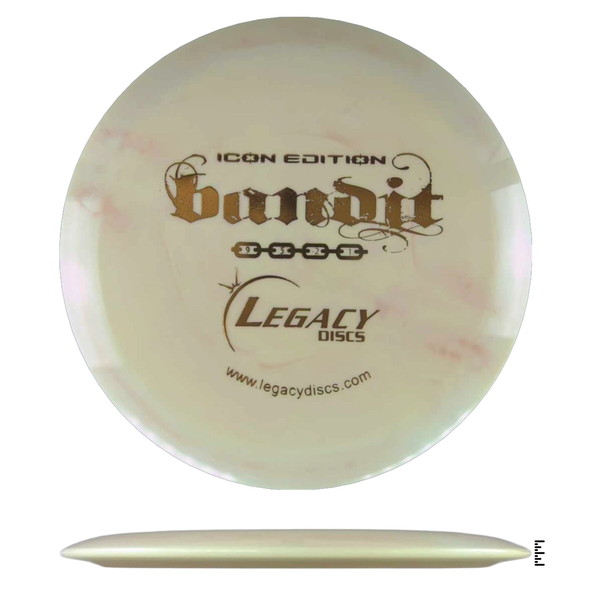 Legacy Discs Icon Bandit - Khaki - Powergrip USA