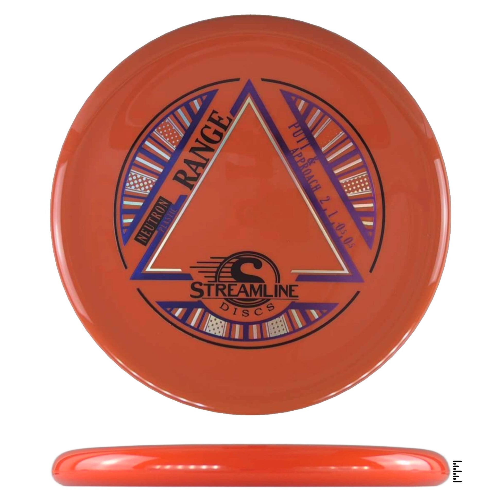 Streamline Discs Neutron Range - Orange - Powergrip USA
