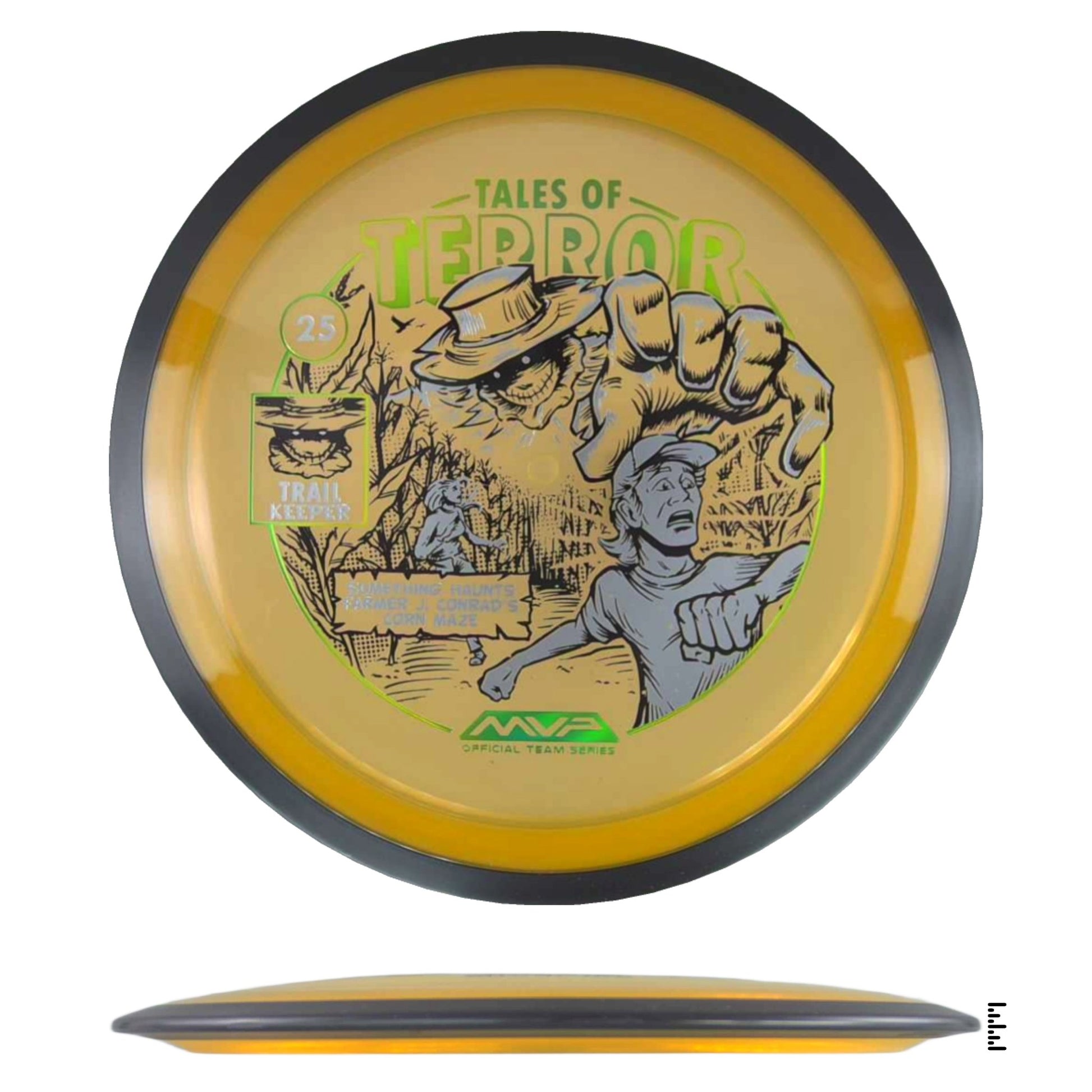 MVP Disc Sports Proton Trail - 2025 Halloween Special Edition - Light Orange - Powergrip USA