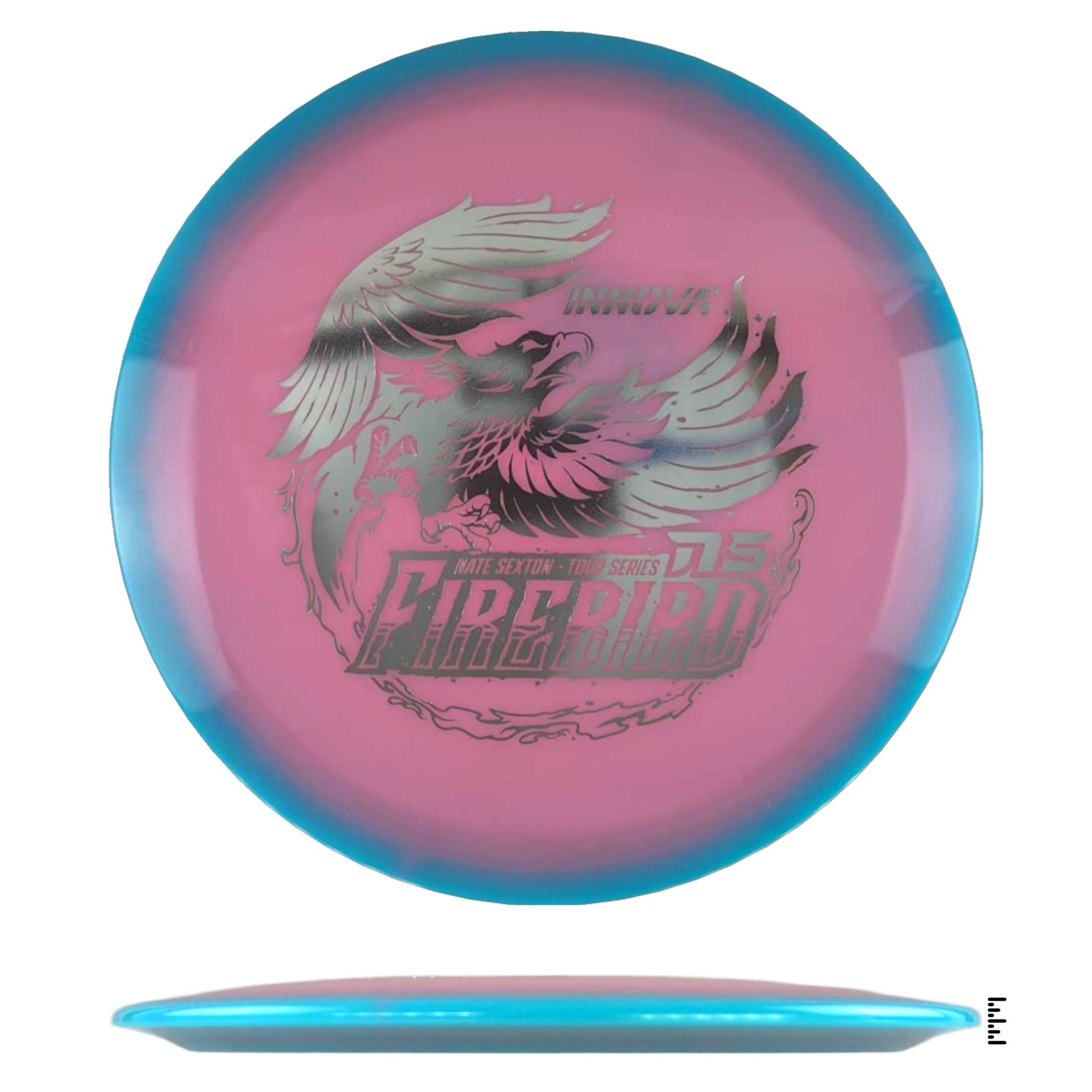 Innova Proto Glow Halo Champion Firebird 2025 Nate Sexton Tour Series - Pink / Blue - Powergrip USA