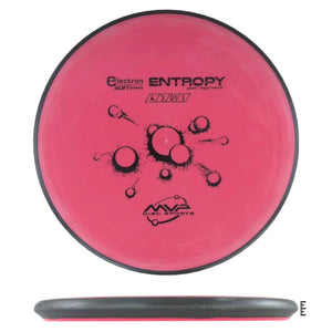 MVP Disc Sports Electron Soft Entropy - Red - Powergrip USA