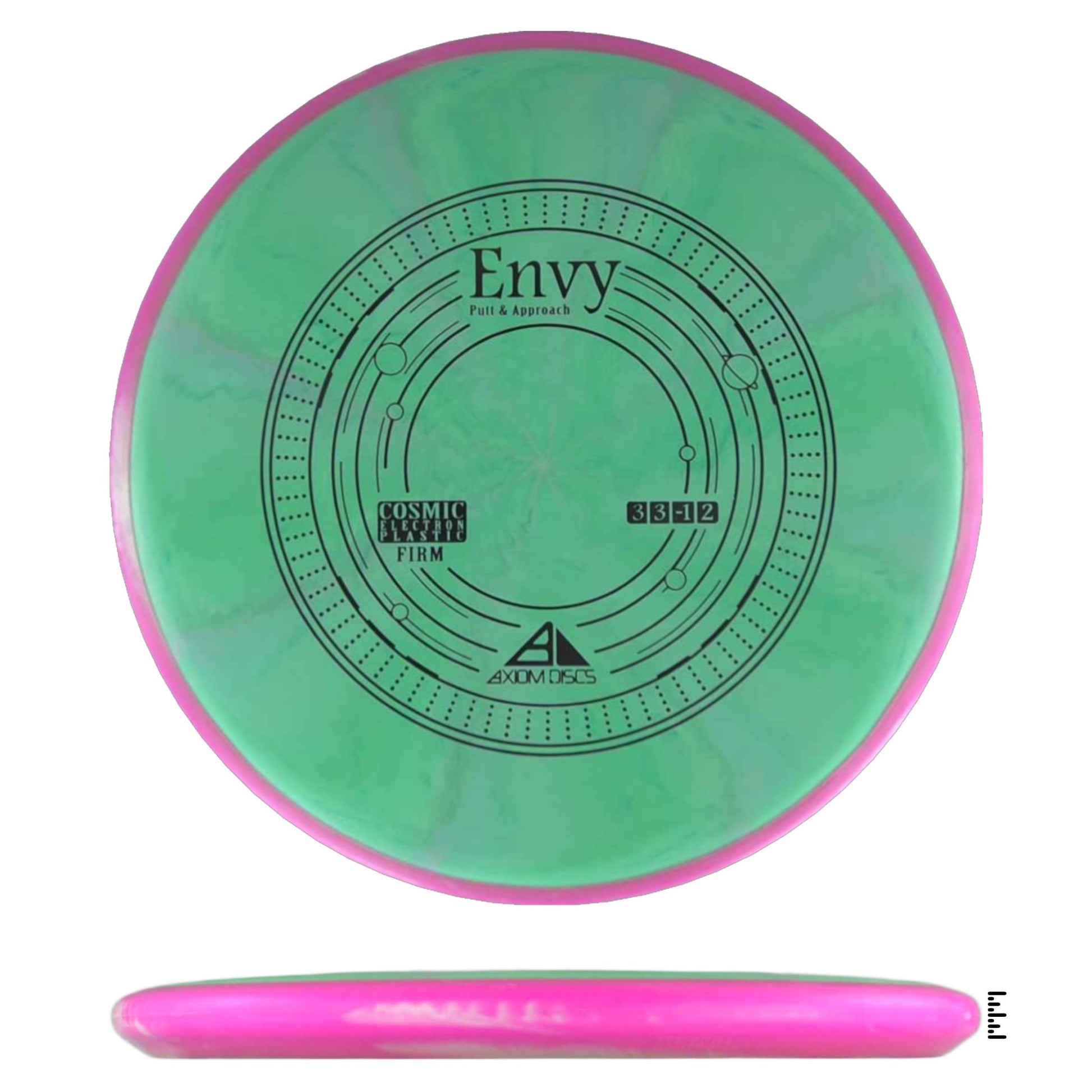 Axiom Discs Cosmic Electron Firm Envy - Green / Magenta - Powergrip USA
