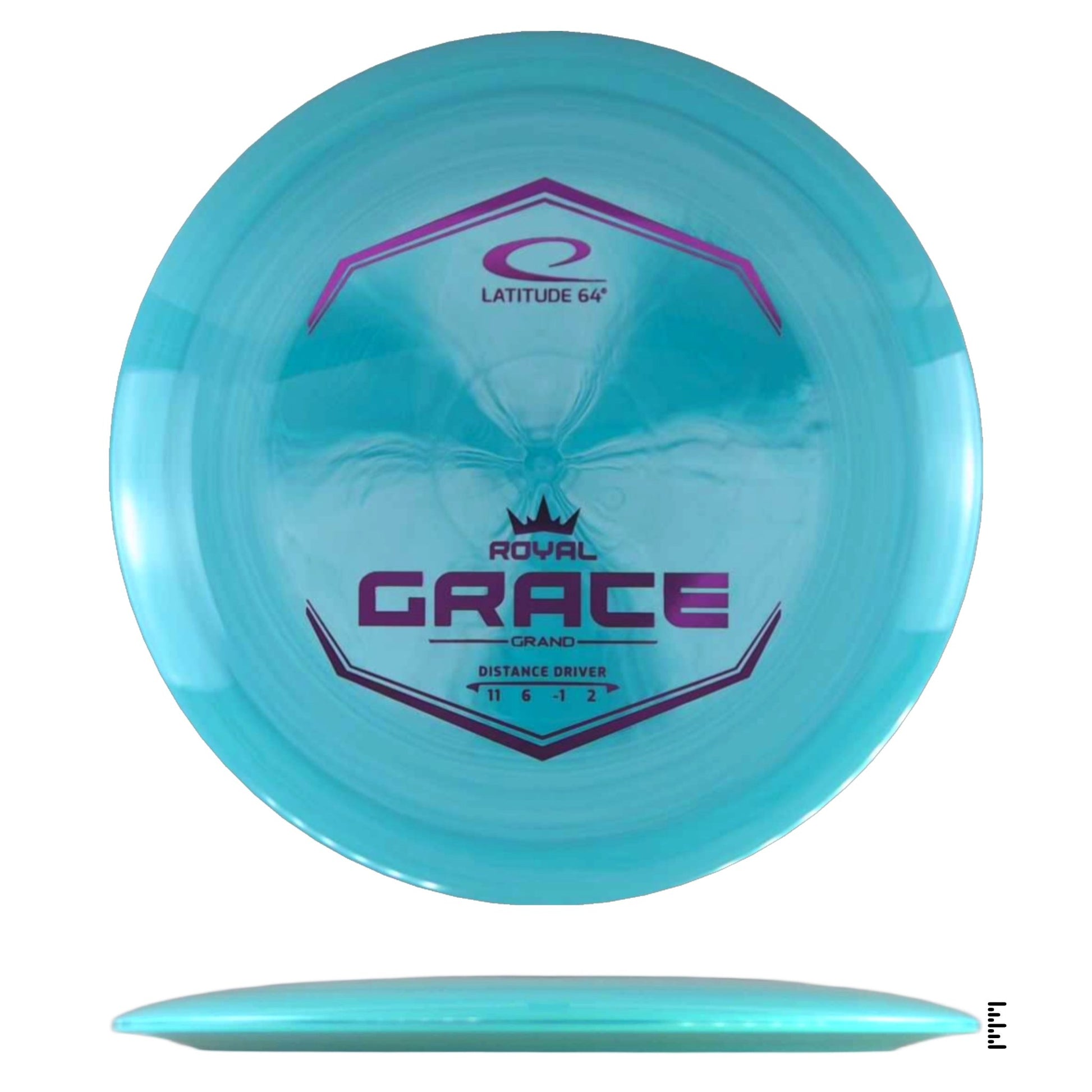 Latitude 64 Royal Grand Grace - Turquoise - Powergrip USA