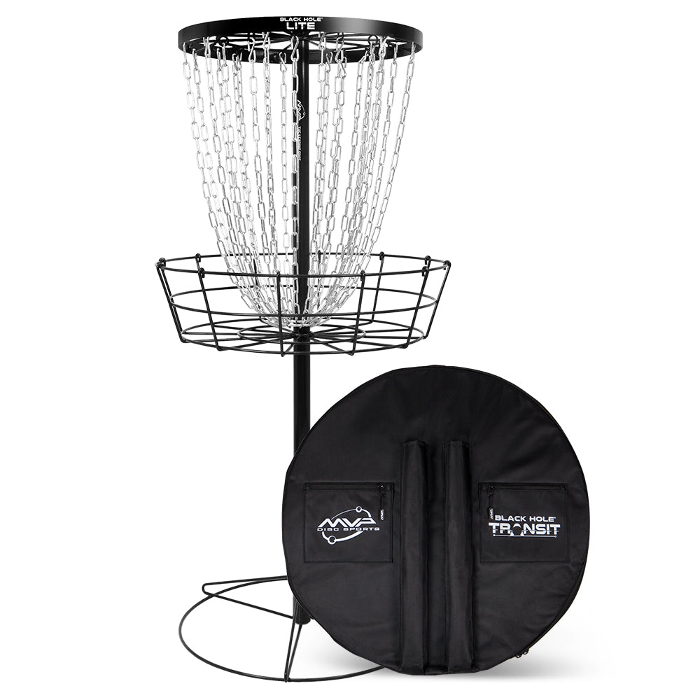 Black Hole Lite with Transit Bag - Black - Powergrip USA