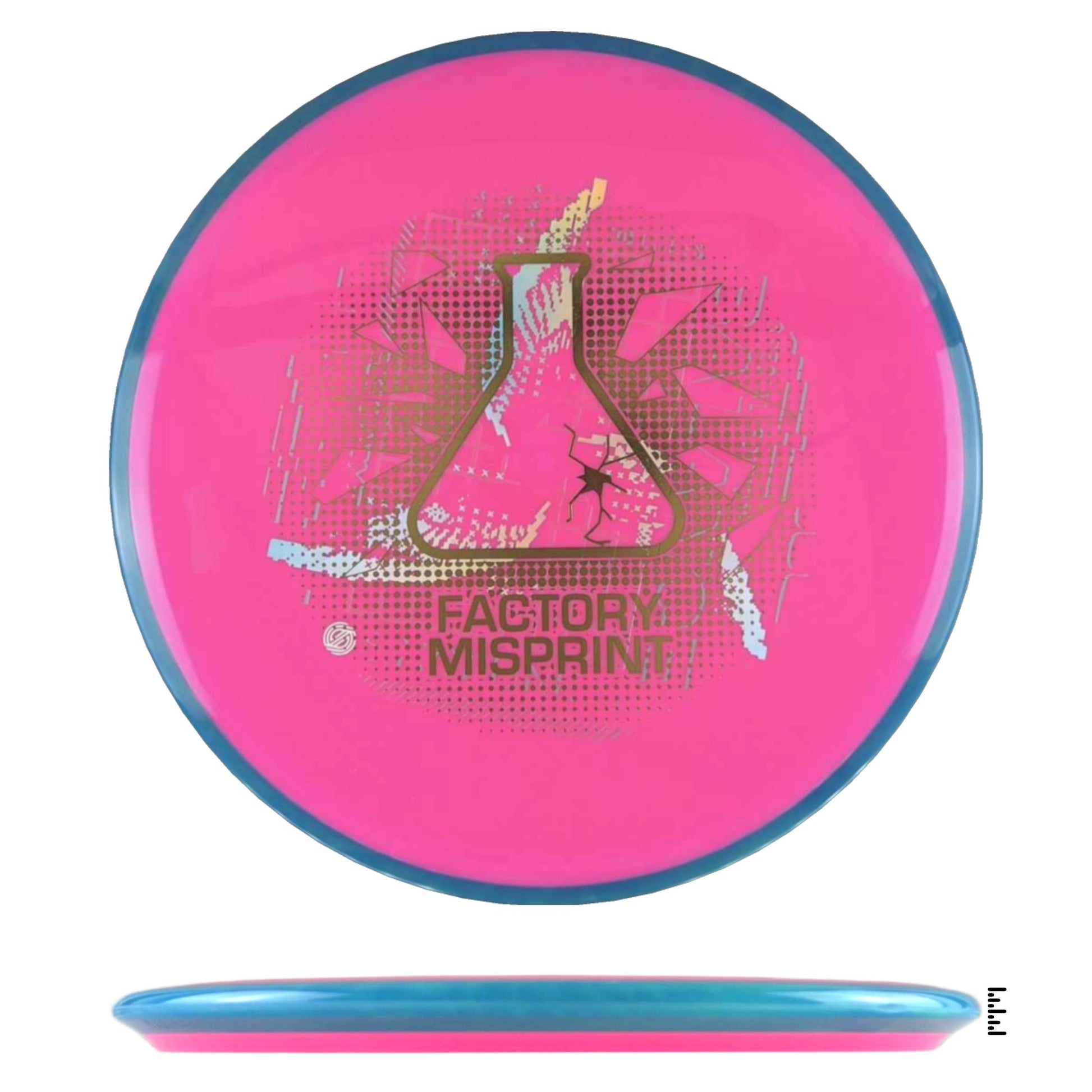 Axiom Discs Neutron Balance Factory Misprint - Pink / Blue - Powergrip USA