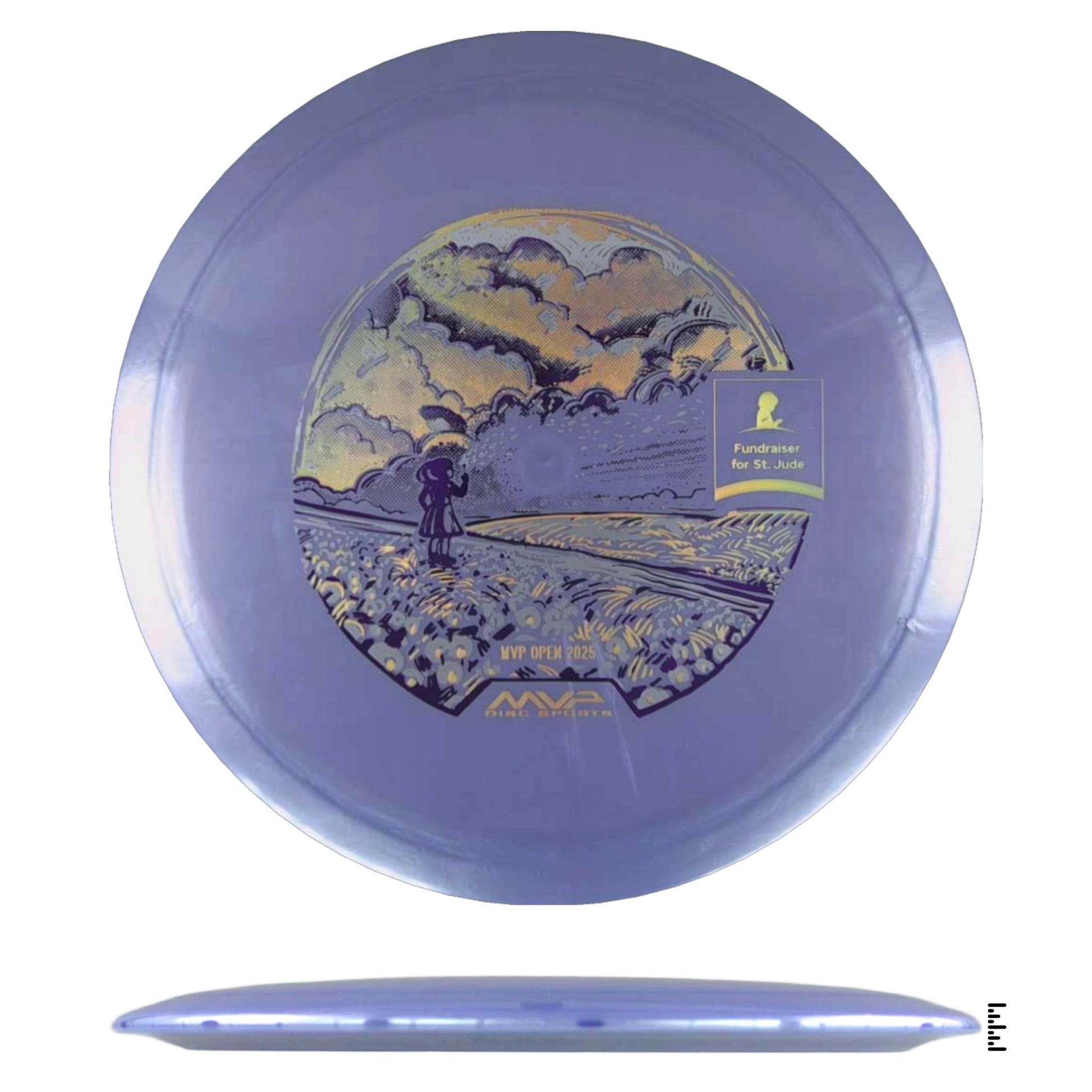Streamline Discs Plasma Shift - Special Edition St. Jude Fundraiser - Plum - Powergrip USA