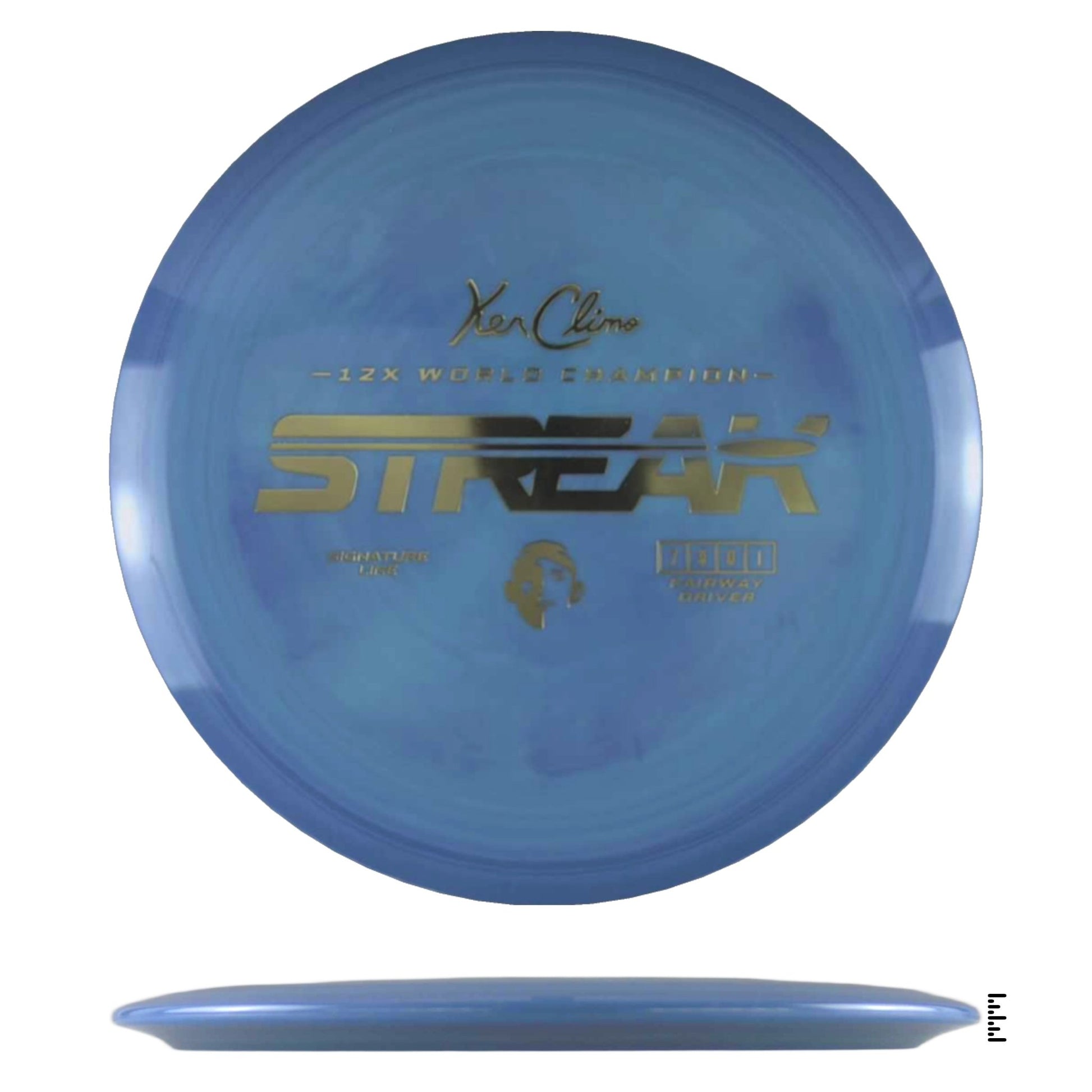Climo Disc Golf Signature Line Streak - Unique - Powergrip USA
