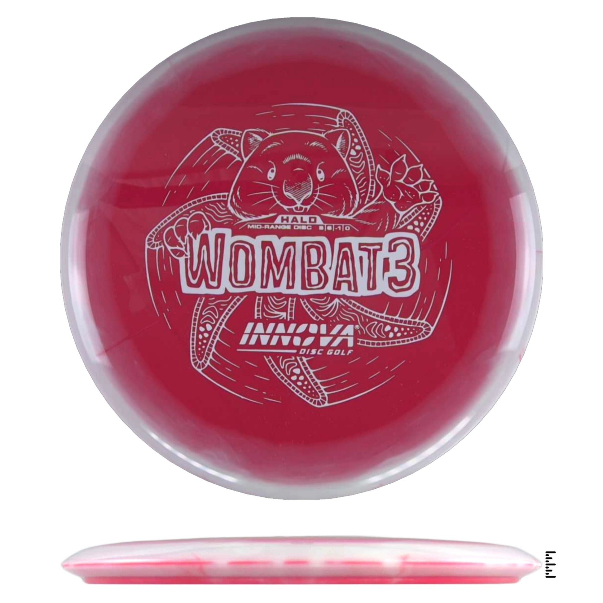 Innova Halo Wombat3 - Red / White - Powergrip USA