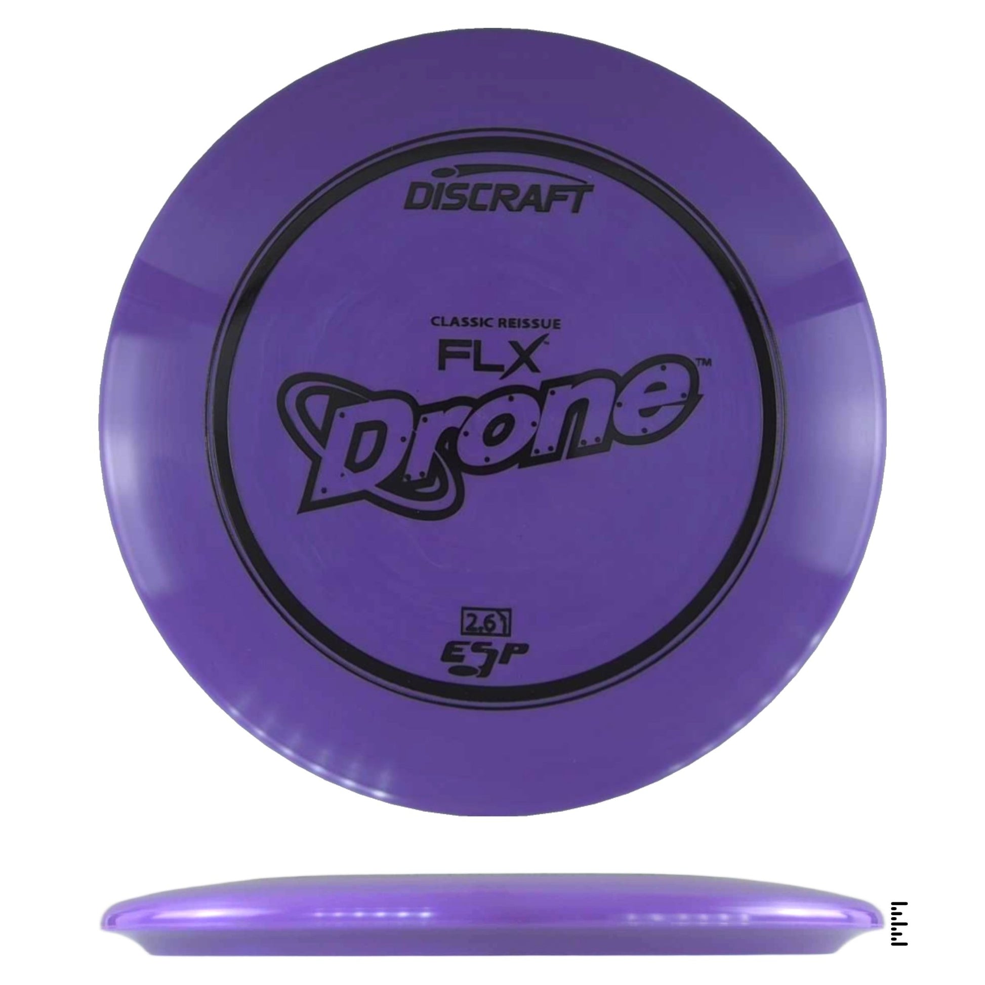 Discraft ESP FLX Drone - Classic Reissue - Violet - Powergrip USA