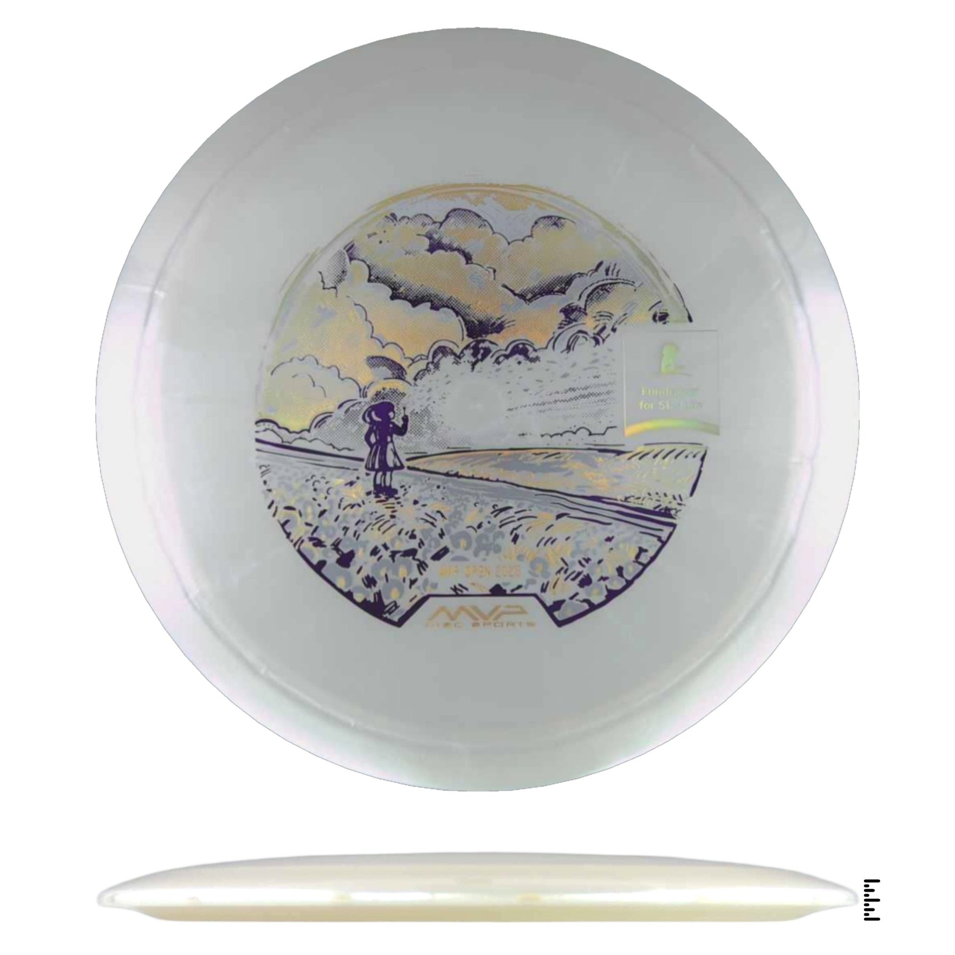 Streamline Discs Plasma Shift - Special Edition St. Jude Fundraiser - White - Powergrip USA