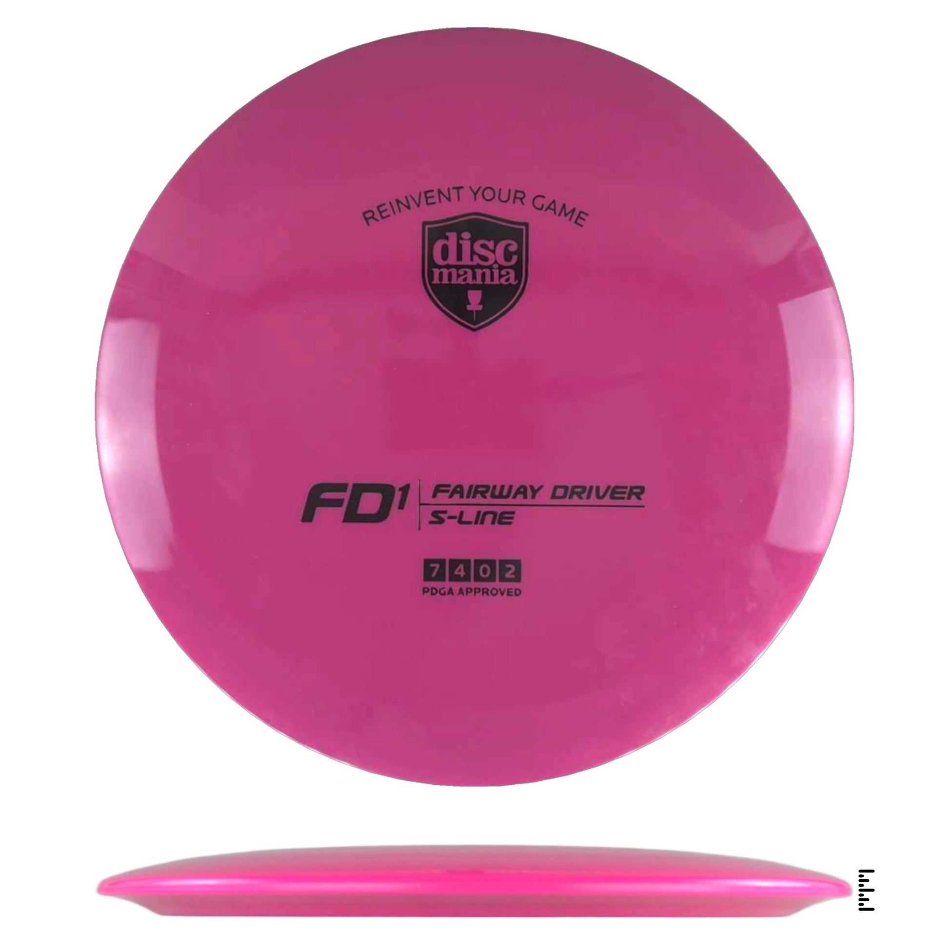 Discmania S - Line FD1 - Magenta - Powergrip USA