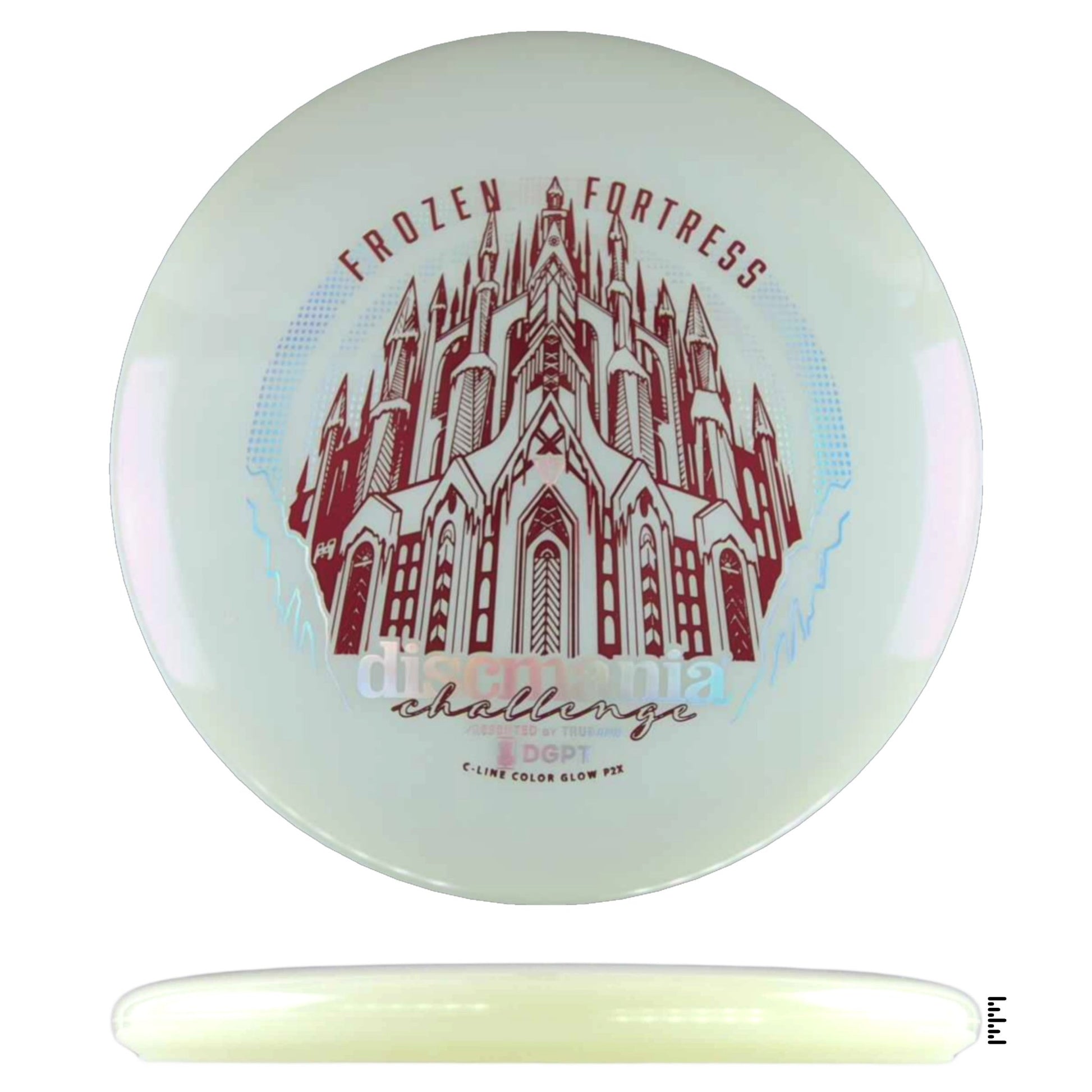 Discmania Color Glow C - line P2x - Discmania Challenge Fundraiser - Pearl - Powergrip USA