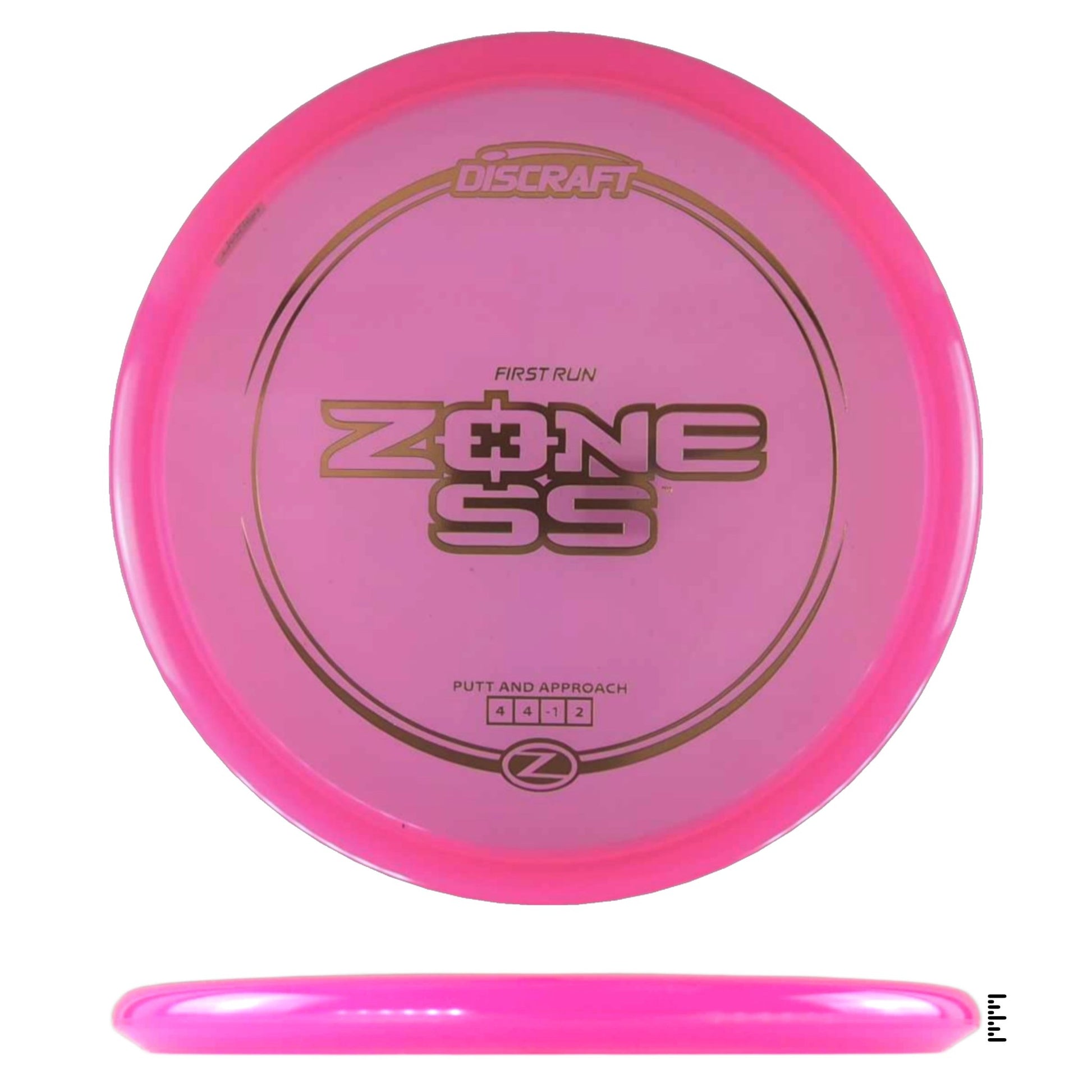 Discraft Z Line Zone SS - First Run - Pink - Powergrip USA