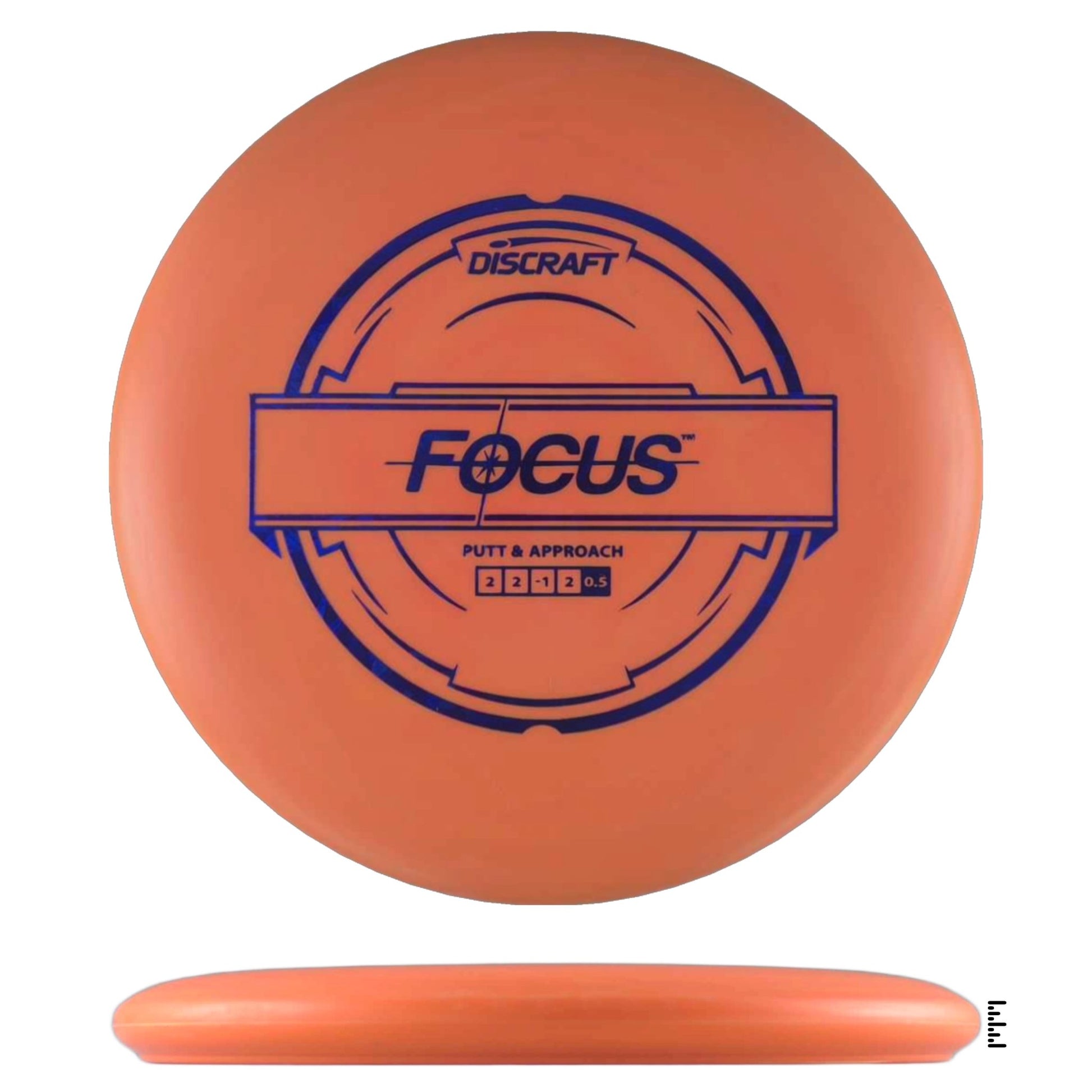 Discraft Putter Line Focus - Orange - Powergrip USA