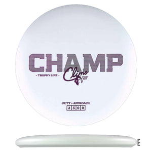 Trophy Line Champ First Run - White - Powergrip USA