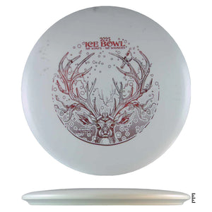 2025 Ice Bowl disc golf disc with deer graphic