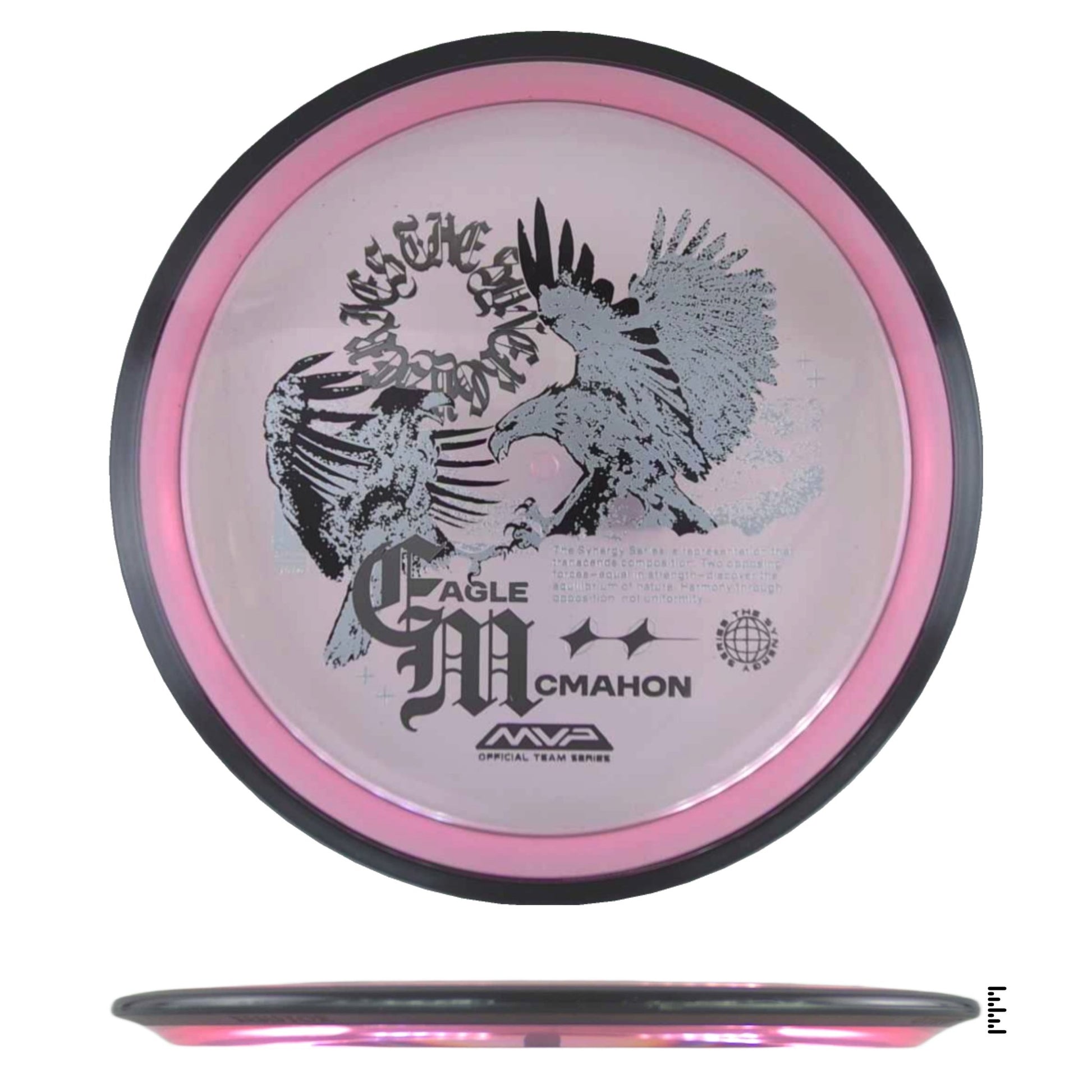 MVP Disc Sports Proton Resistor - Eagle McMahon Synergy Series - Pink - Powergrip USA