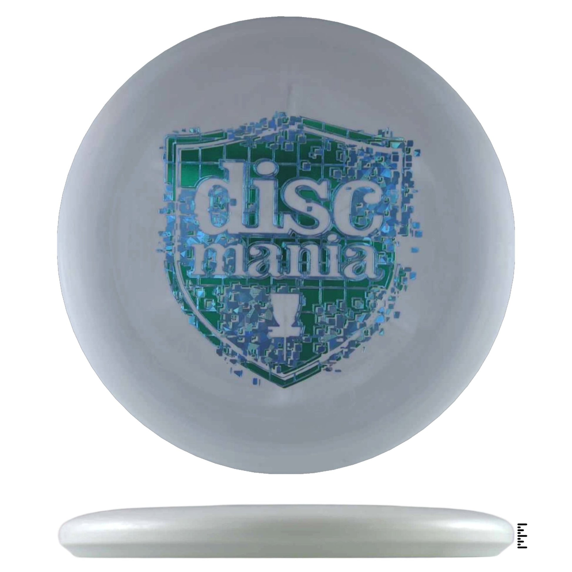 Discmania D - Line Flex 1 P2 Double Shield Stamp - Gray - Powergrip USA