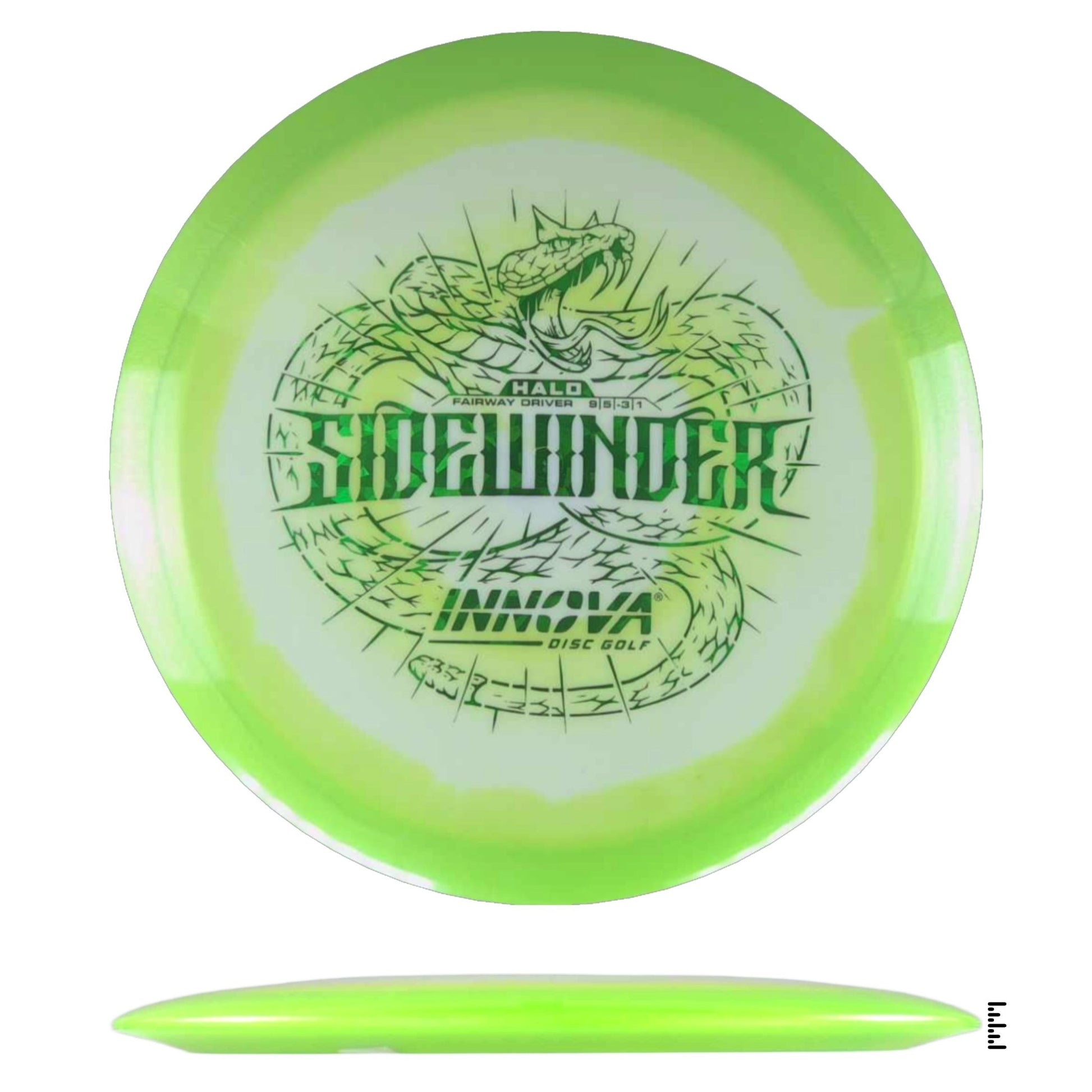 Innova Halo Star Sidewinder - White / Lime - Powergrip USA