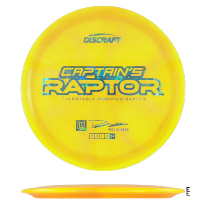 Z Swirl Captain's Raptor - 2025 Edition - Light Orange - Powergrip USA