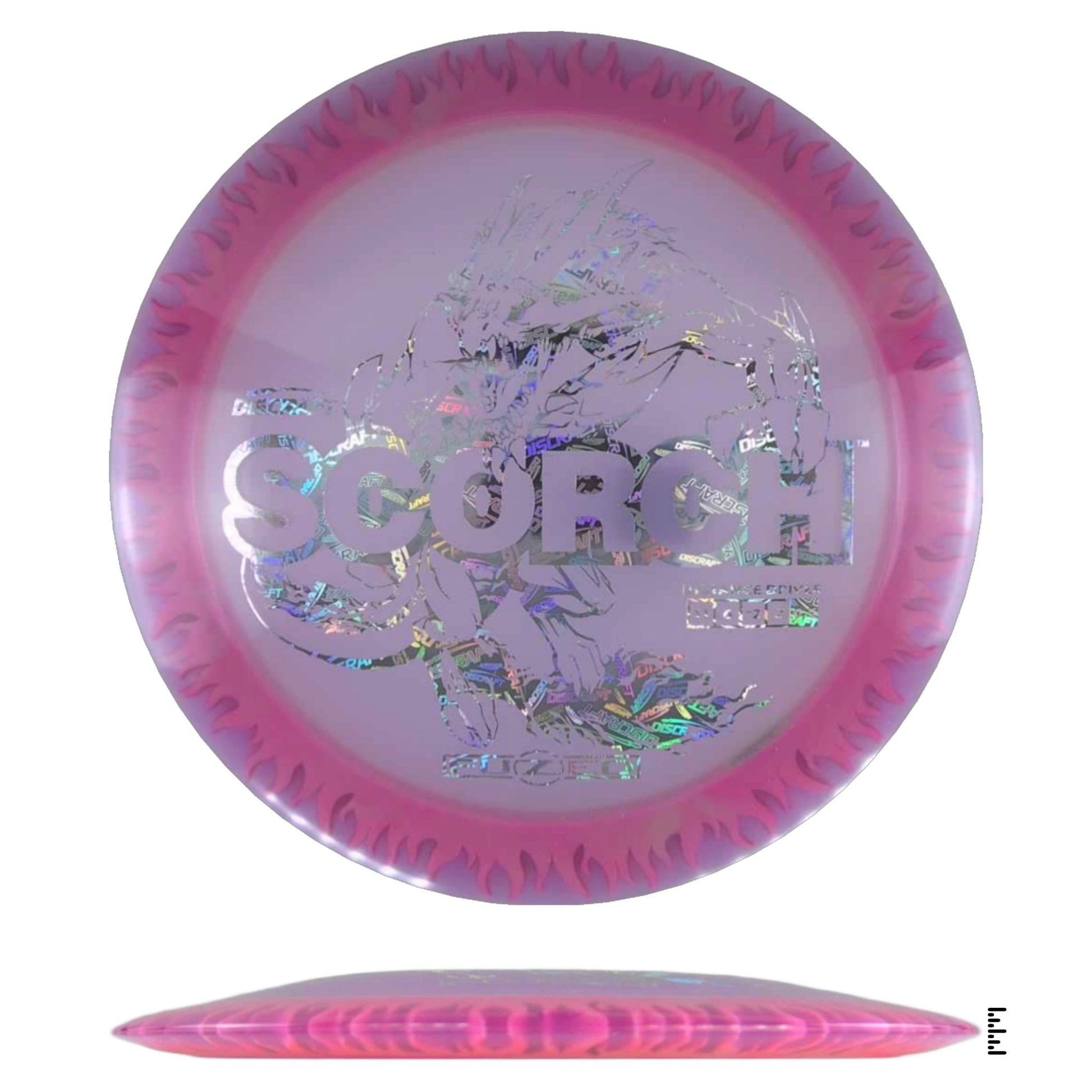 Discraft Fuzed Line Scorch - Violet / Pink - Powergrip USA
