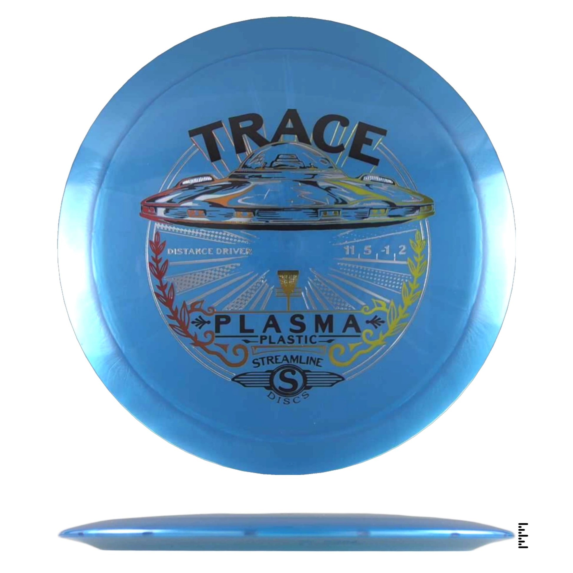 Streamline Discs Plasma Trace - Blue - Powergrip USA
