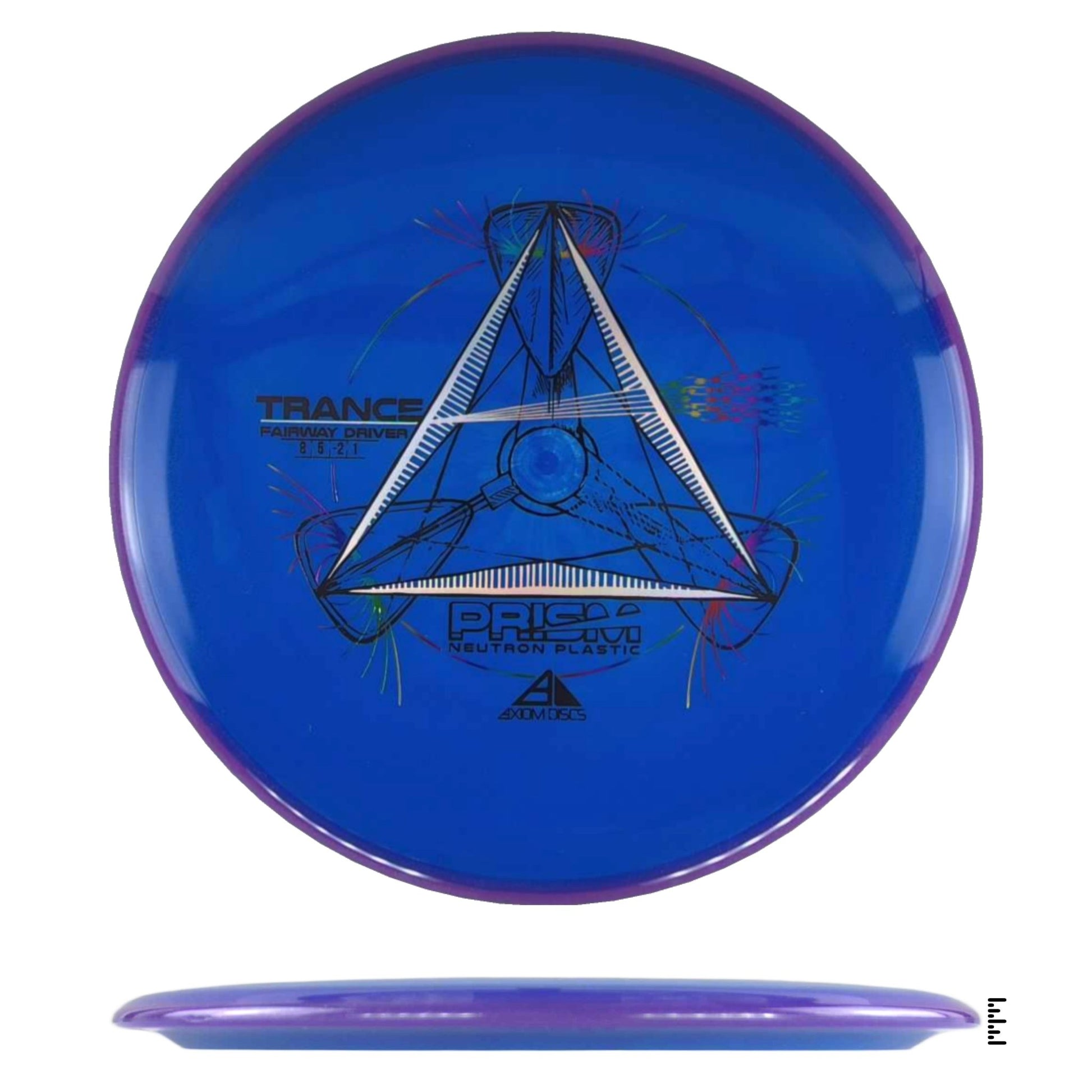 Axiom Discs Prism Neutron Trance - Blue / Violet - Powergrip USA
