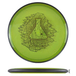 MVP Disc Sports Particle Glow Proton Uplink Factory Misprint - Lime - Powergrip USA