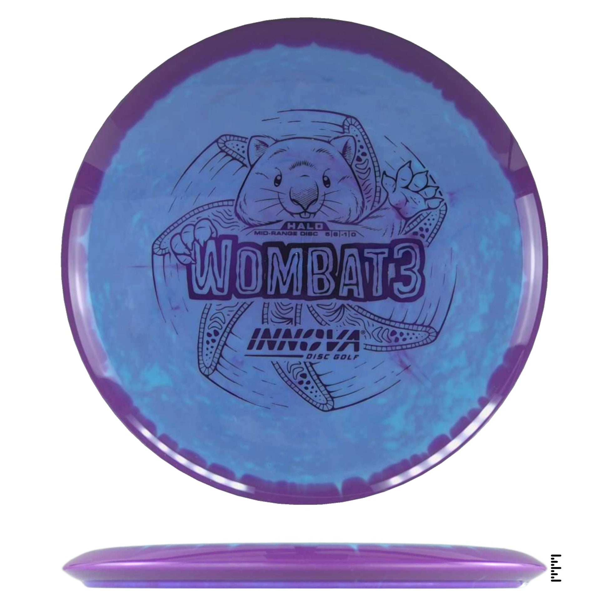Innova Halo Star Wombat3 - Blue / Violet - Powergrip USA