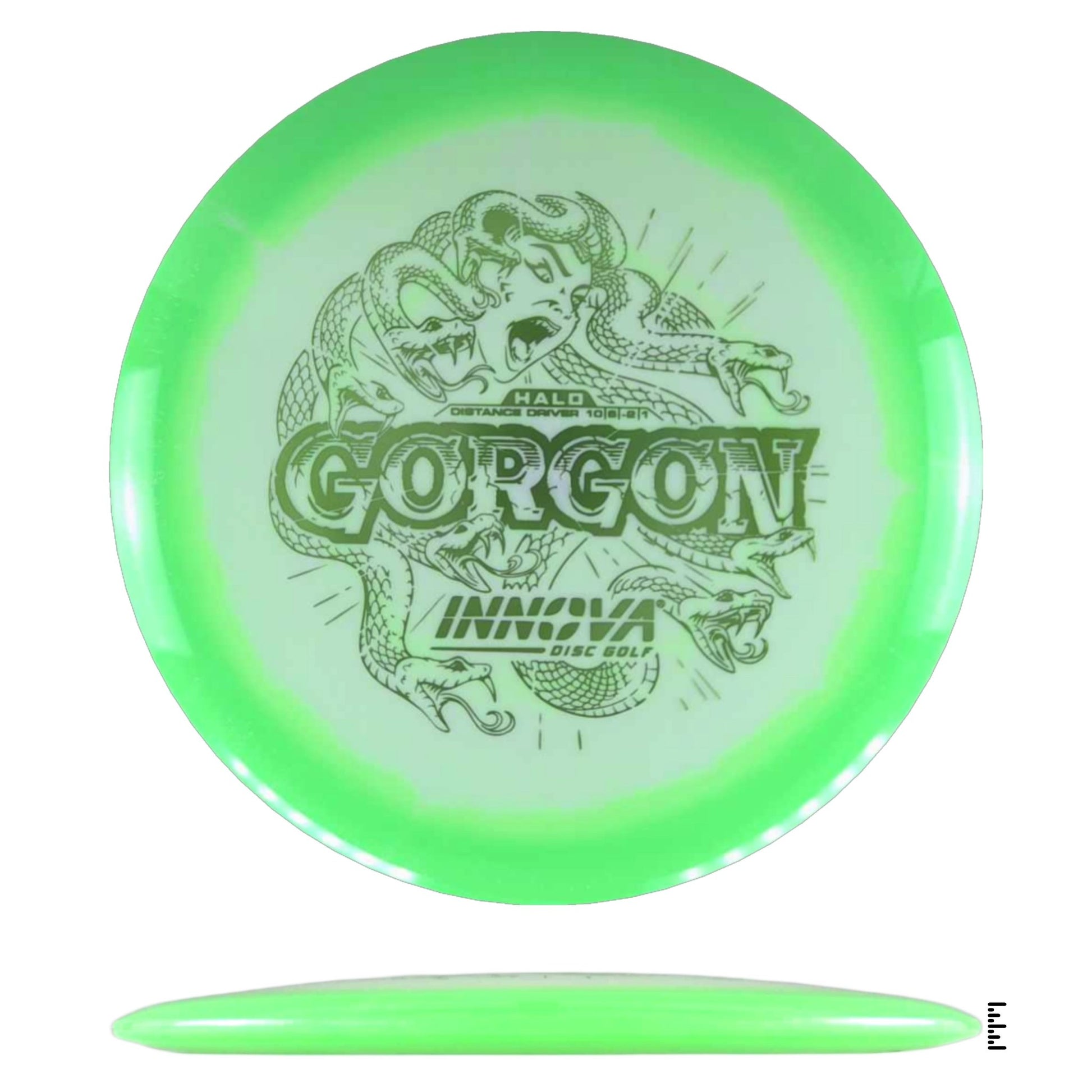 Innova Halo Star Gorgon - White / Lime - Powergrip USA
