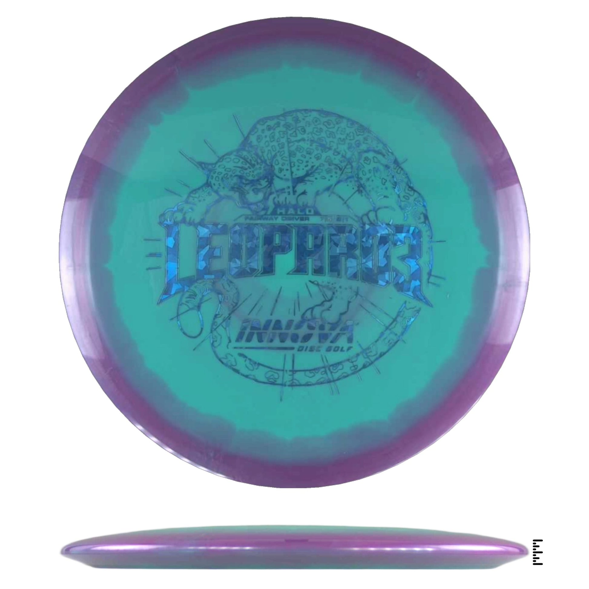 Innova Halo Star Leopard3 - Turquoise / Violet - Powergrip USA