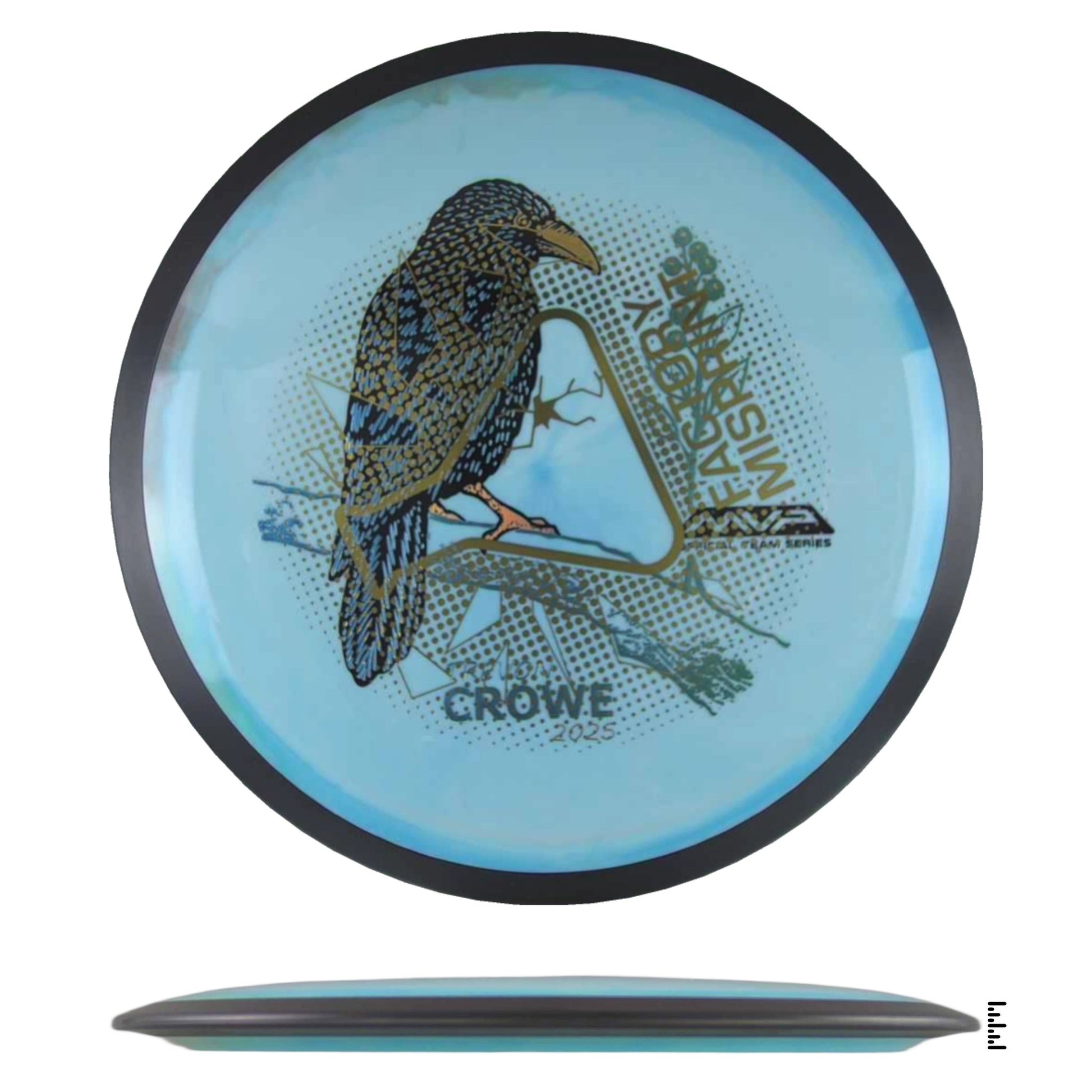 MVP Disc Sports Neutron Trail Factory Misprint - Light Blue - Powergrip USA