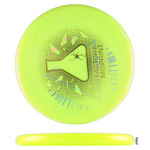 Streamline Discs Neutron Range Factory Misprint - Fluorescent Yellow - Powergrip USA