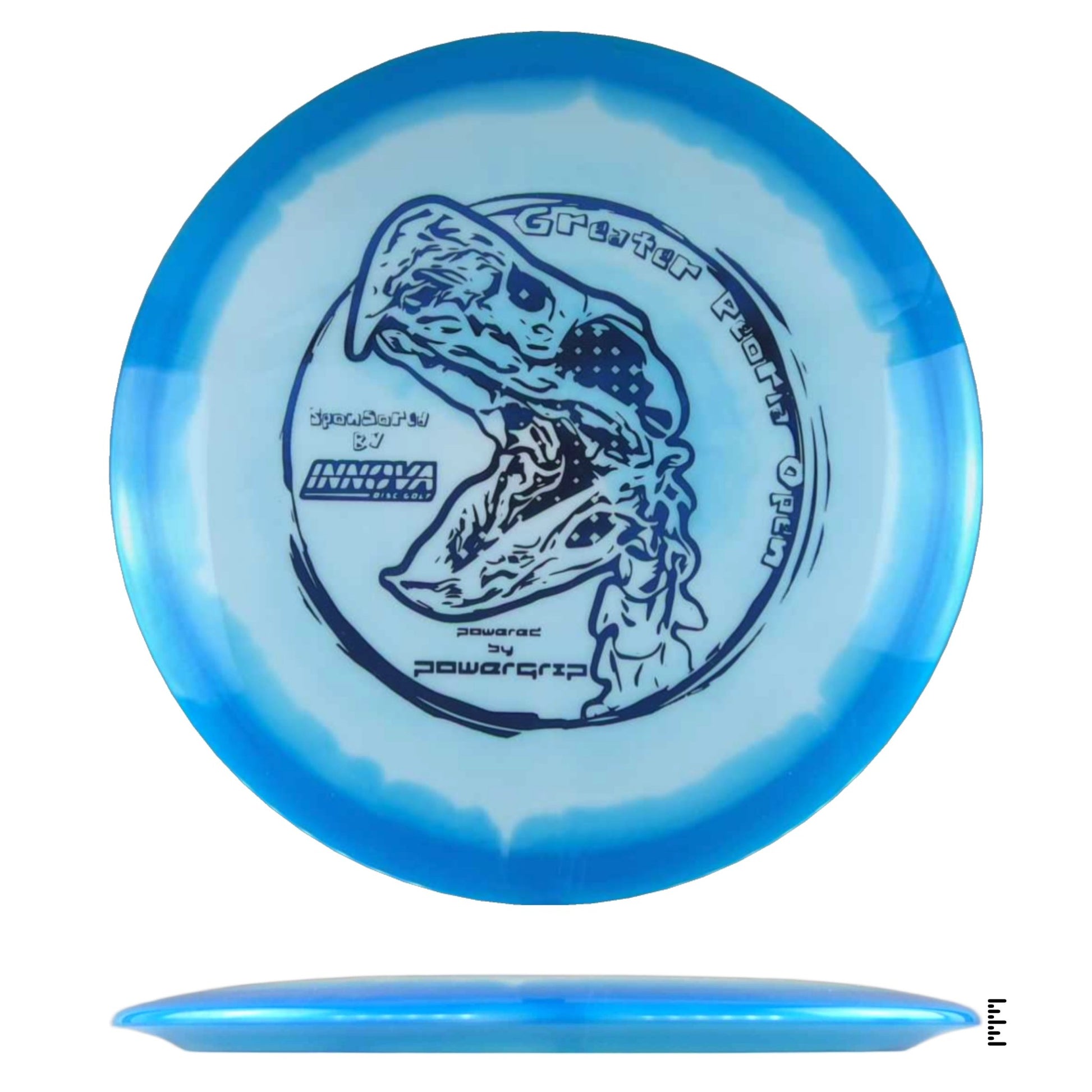 Innova Halo ThunderBird - 2024 Greater Peoria Open - White / Blue - Powergrip USA