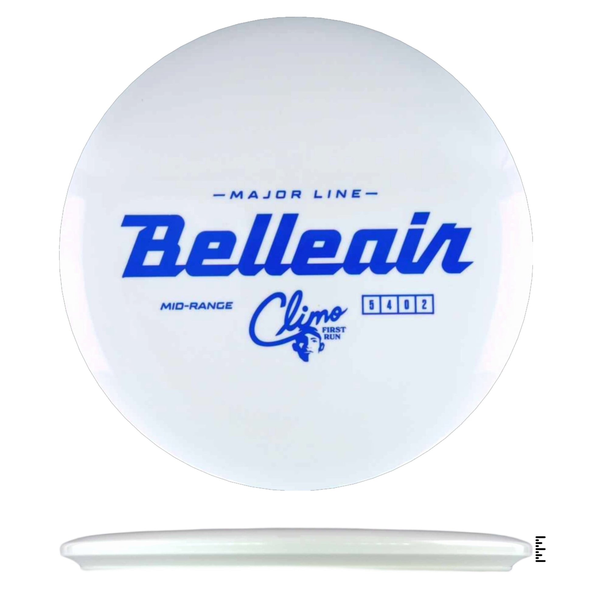 Major Line Belleair First Run - White - Powergrip USA