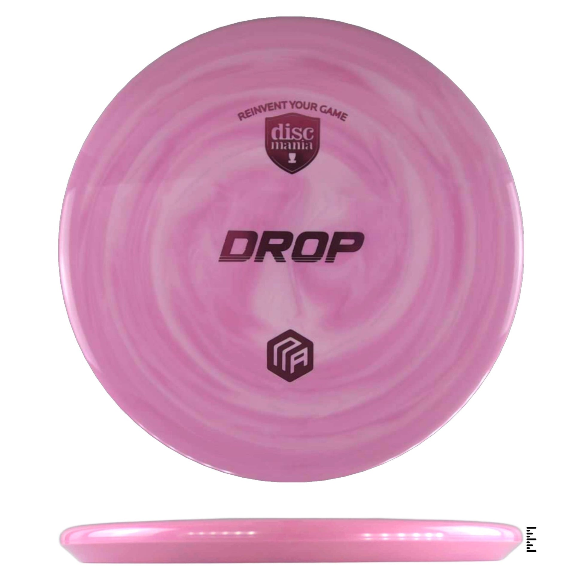 Discmania Swirl S - Line Drop Creator Series - Pink - Powergrip USA