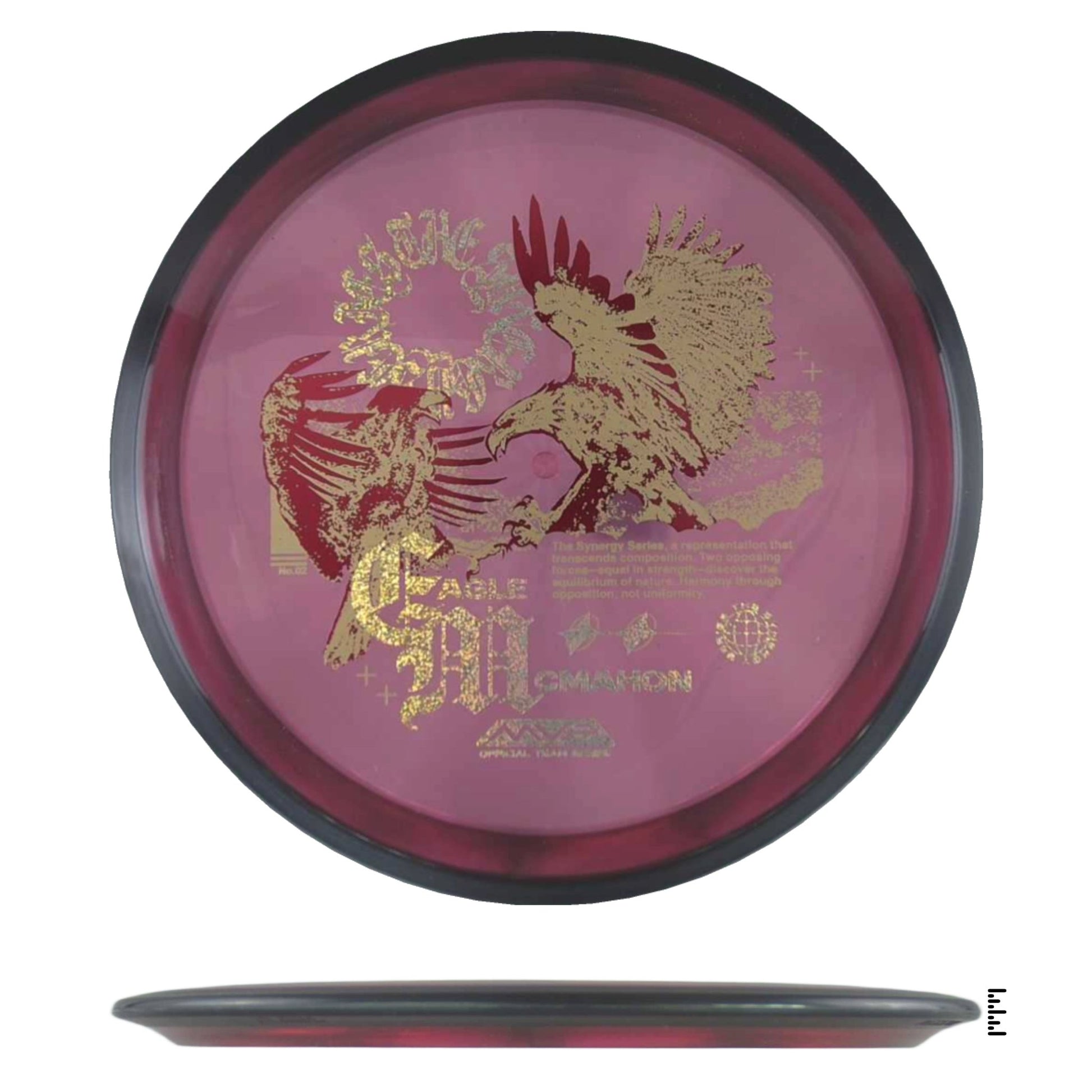 MVP Disc Sports Proton Resistor - Eagle McMahon Synergy Series - Magenta - Powergrip USA