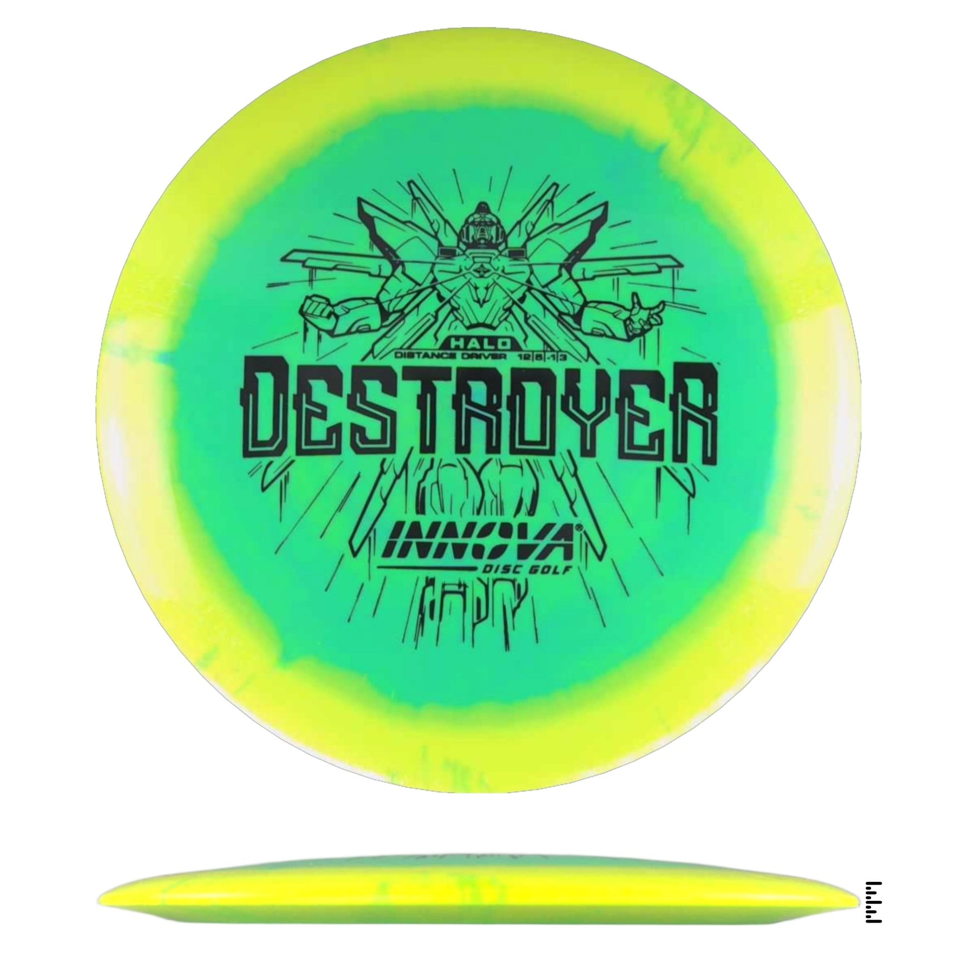 Innova Halo Destroyer - Teal / Yellow - Powergrip USA