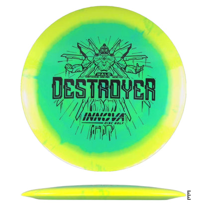 Innova Halo Destroyer - Teal / Yellow - Powergrip USA