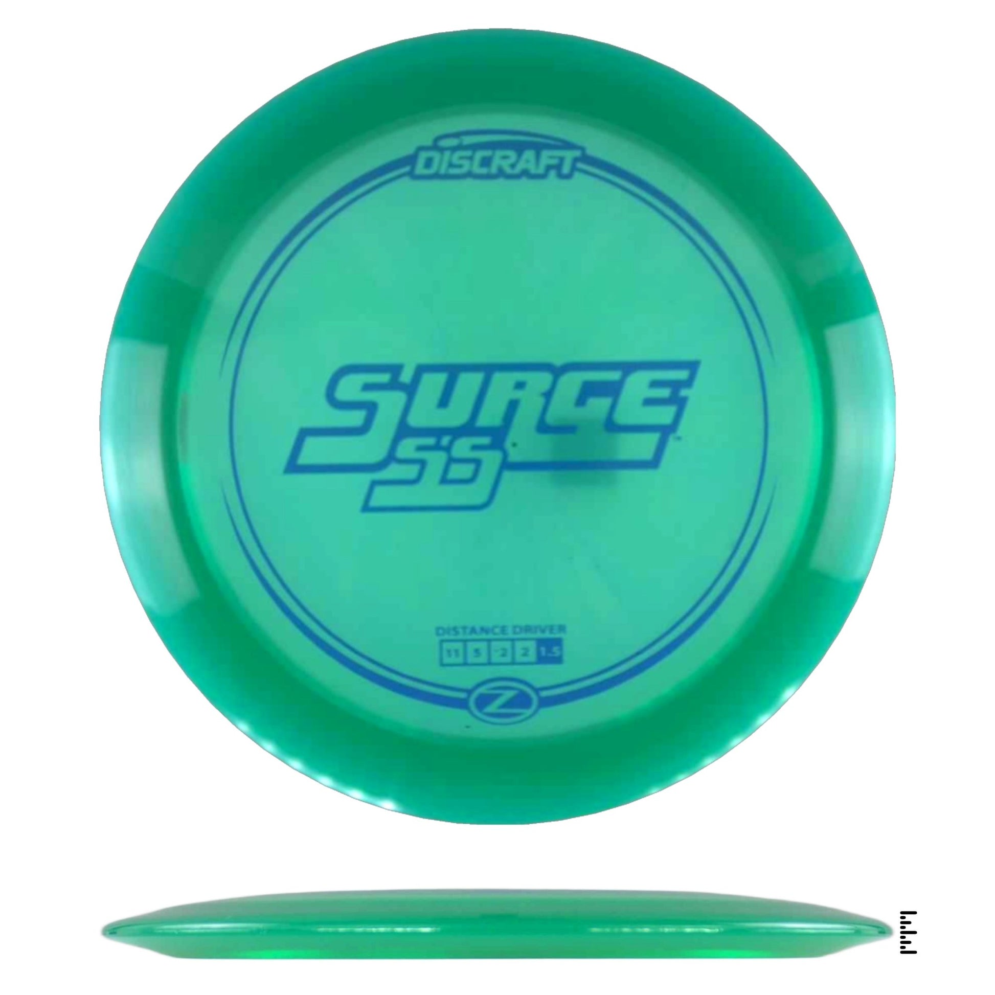 Discraft Z Line Surge SS - Green - Powergrip USA