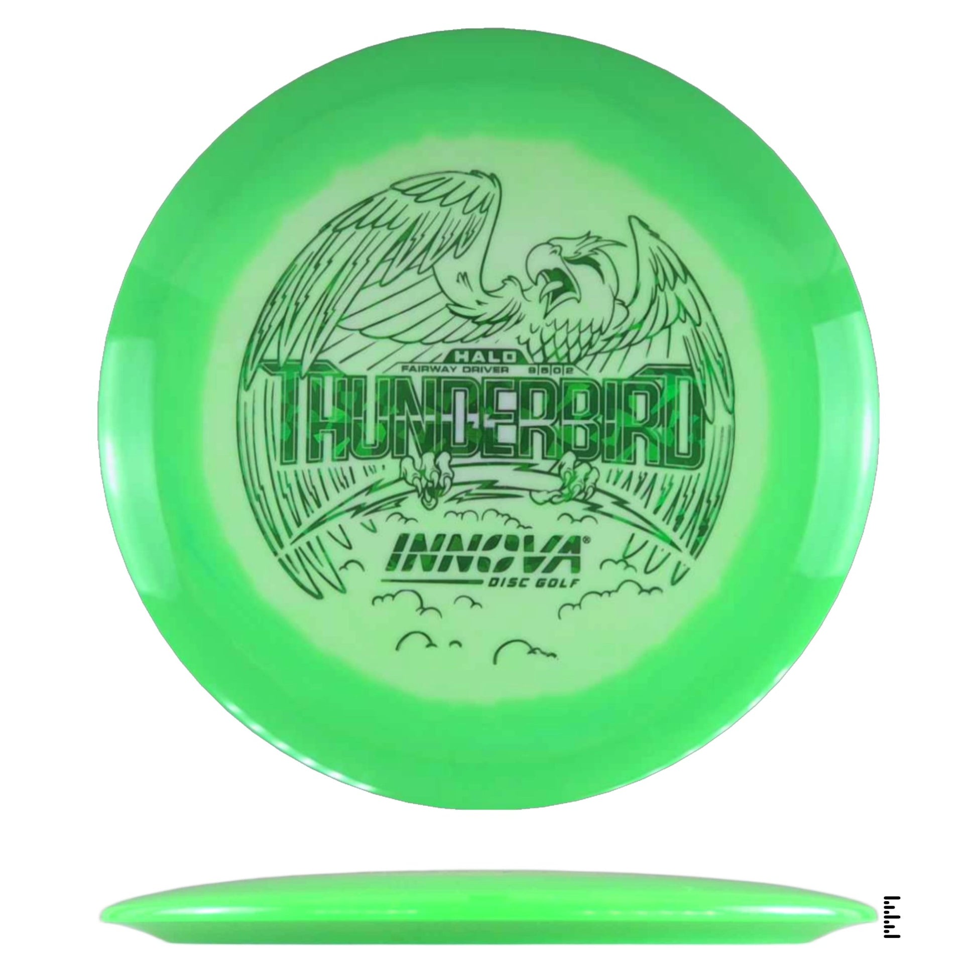 Innova Halo Star ThunderBird - White / Light Green - Powergrip USA