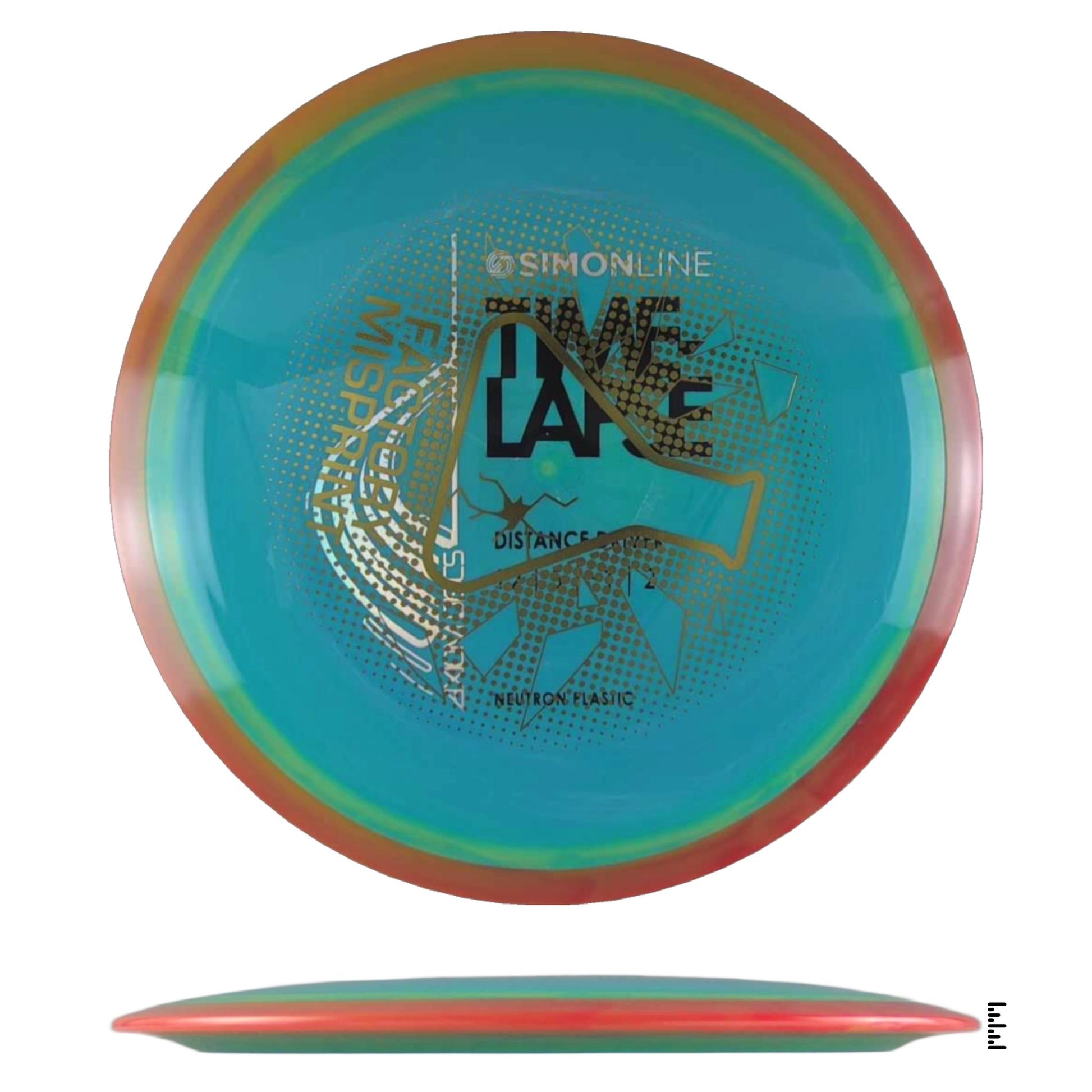 Axiom Discs Simon Line Neutron Time - Lapse Factory Misprint - Unique - Powergrip USA
