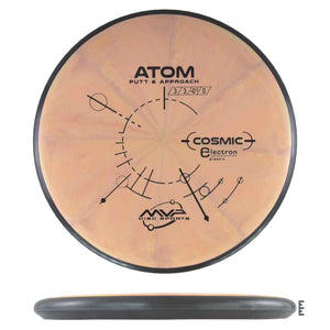 MVP Disc Sports Cosmic Electron Medium Atom - Light Orange - Powergrip USA