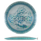 Discraft Fuzed Line Scorch - Clear / Teal - Powergrip USA